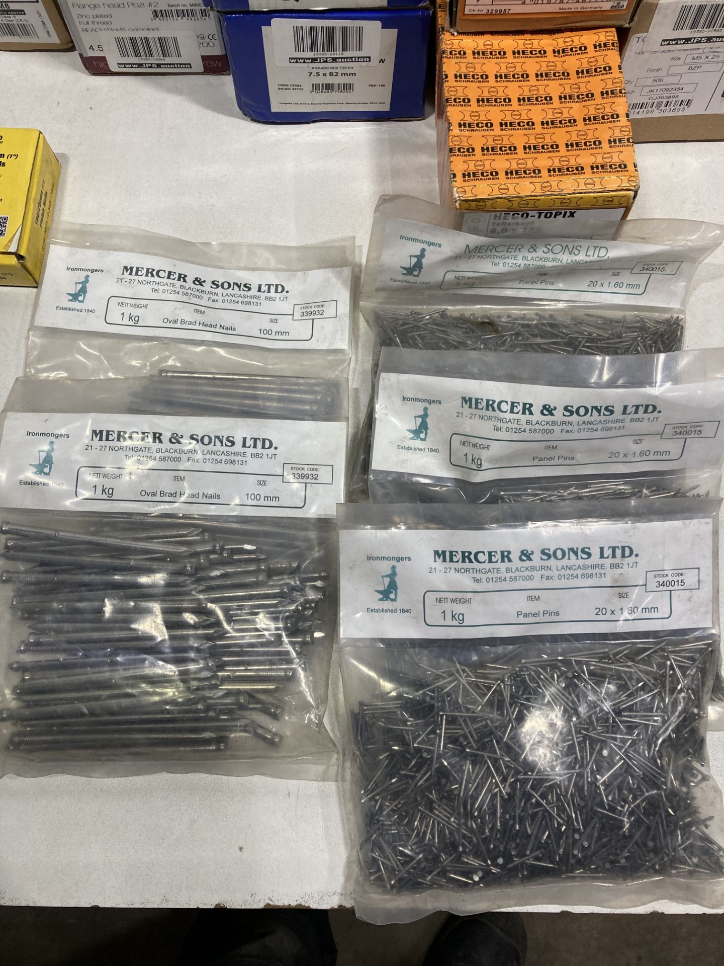 20+ Boxes/Bags of Screws, Nails & Bolts | See Photographs - Image 2 of 8