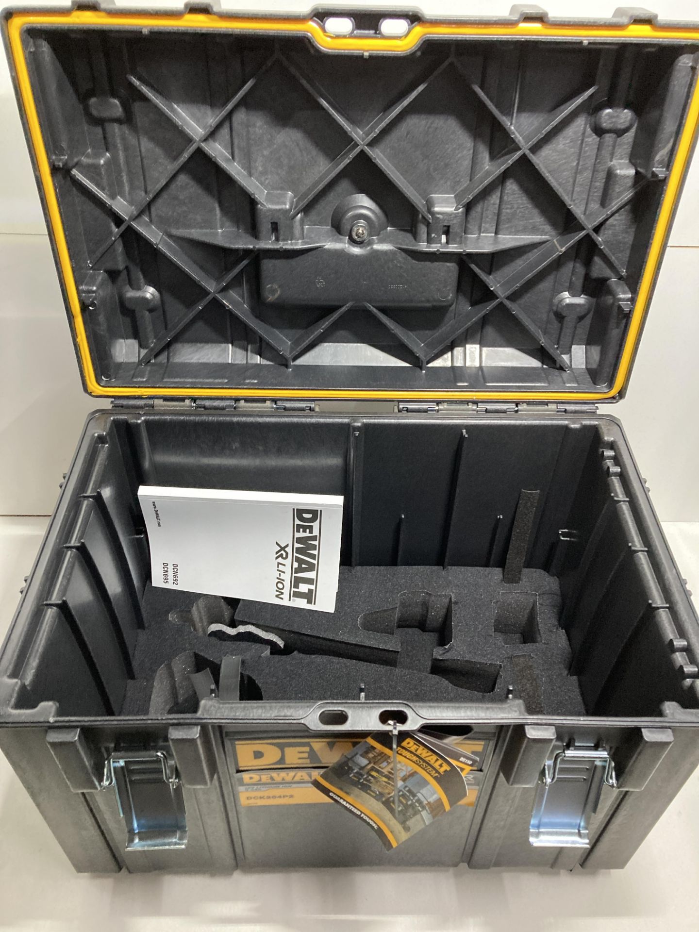 Case for DEWALT DCK264P2 18V XR Brushless Nail Gun Twin Kit T-STACK - Image 4 of 5