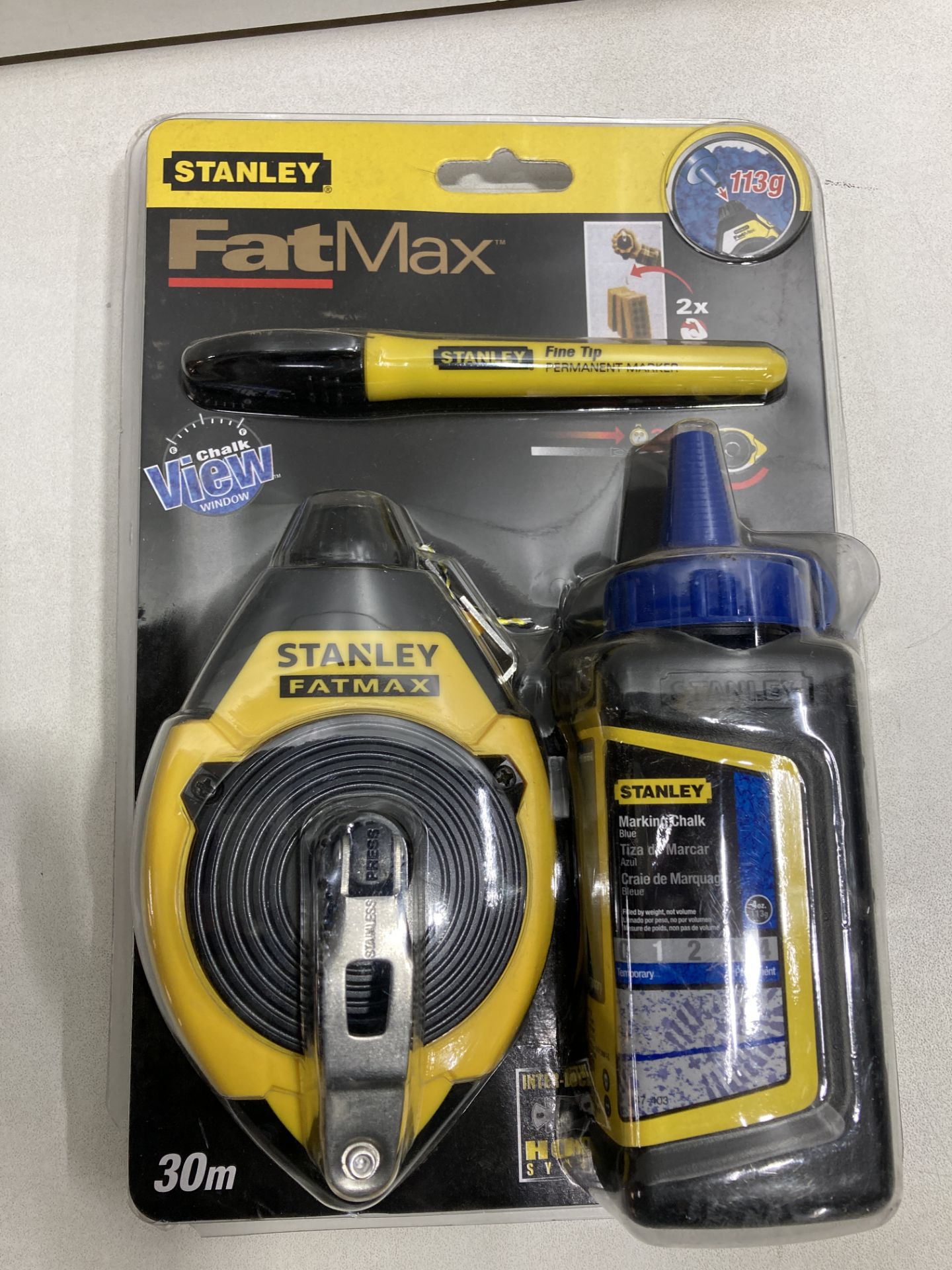 2 x Stanley Chalkline Reel Set | 30m | Total RRP £27.98 - Image 2 of 3