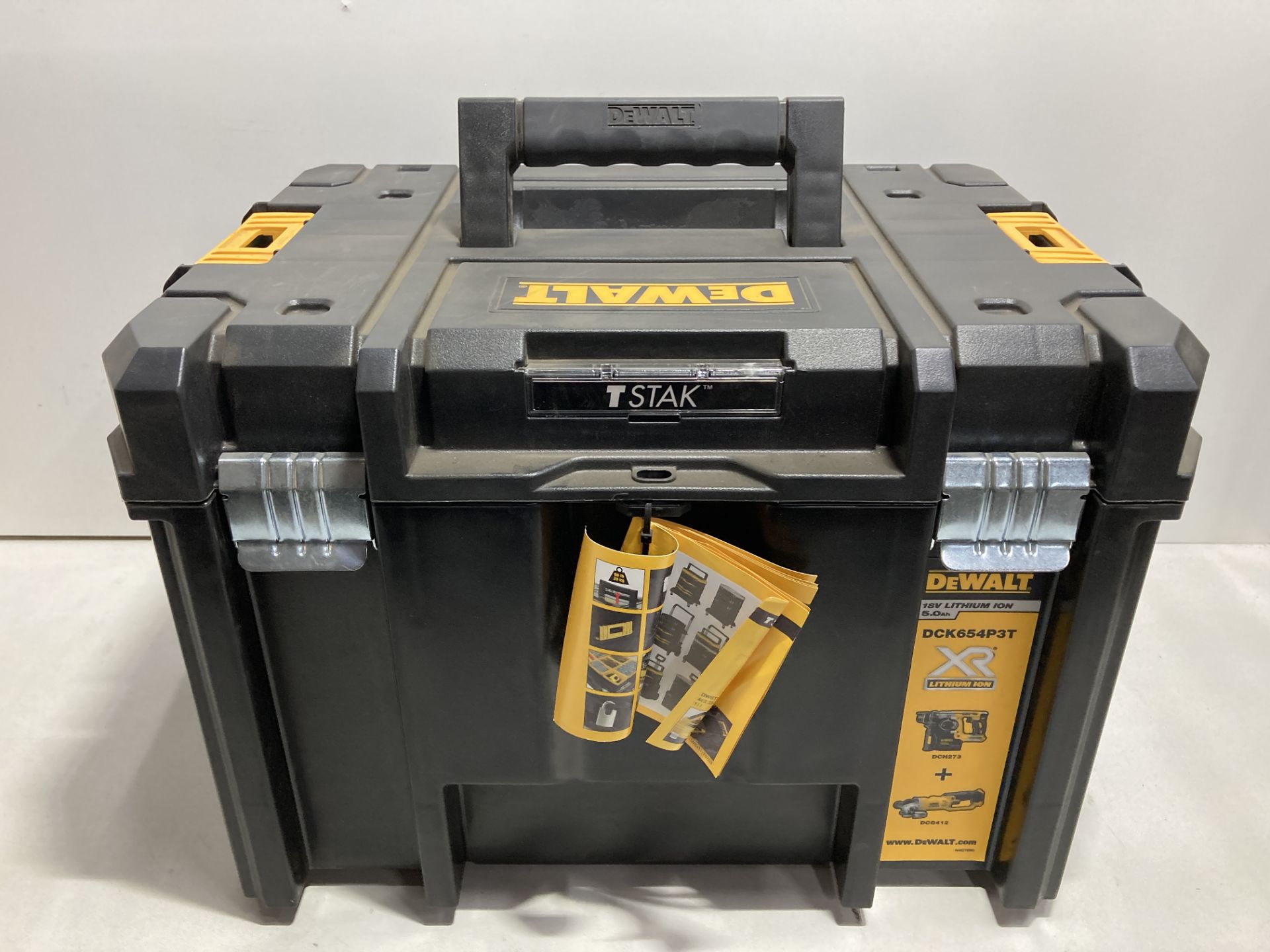 Case for DeWalt DCH273N XR Brushless SDS Hammer Drill & DEWALT XR Angle Grinder T-STAK