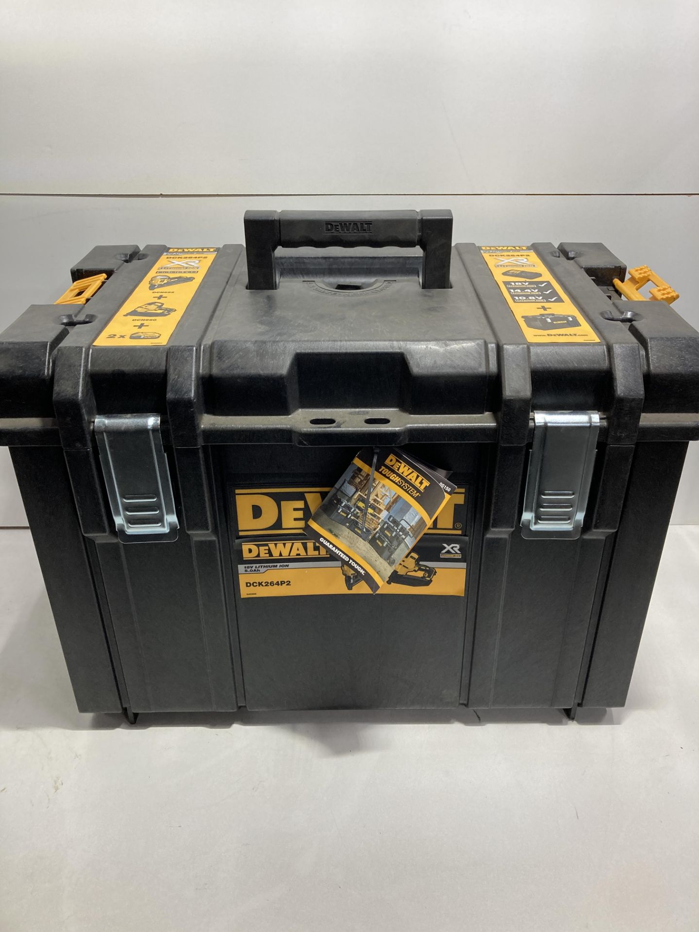 Case for DEWALT DCK264P2 18V XR Brushless Nail Gun Twin Kit T-STACK - Image 3 of 5