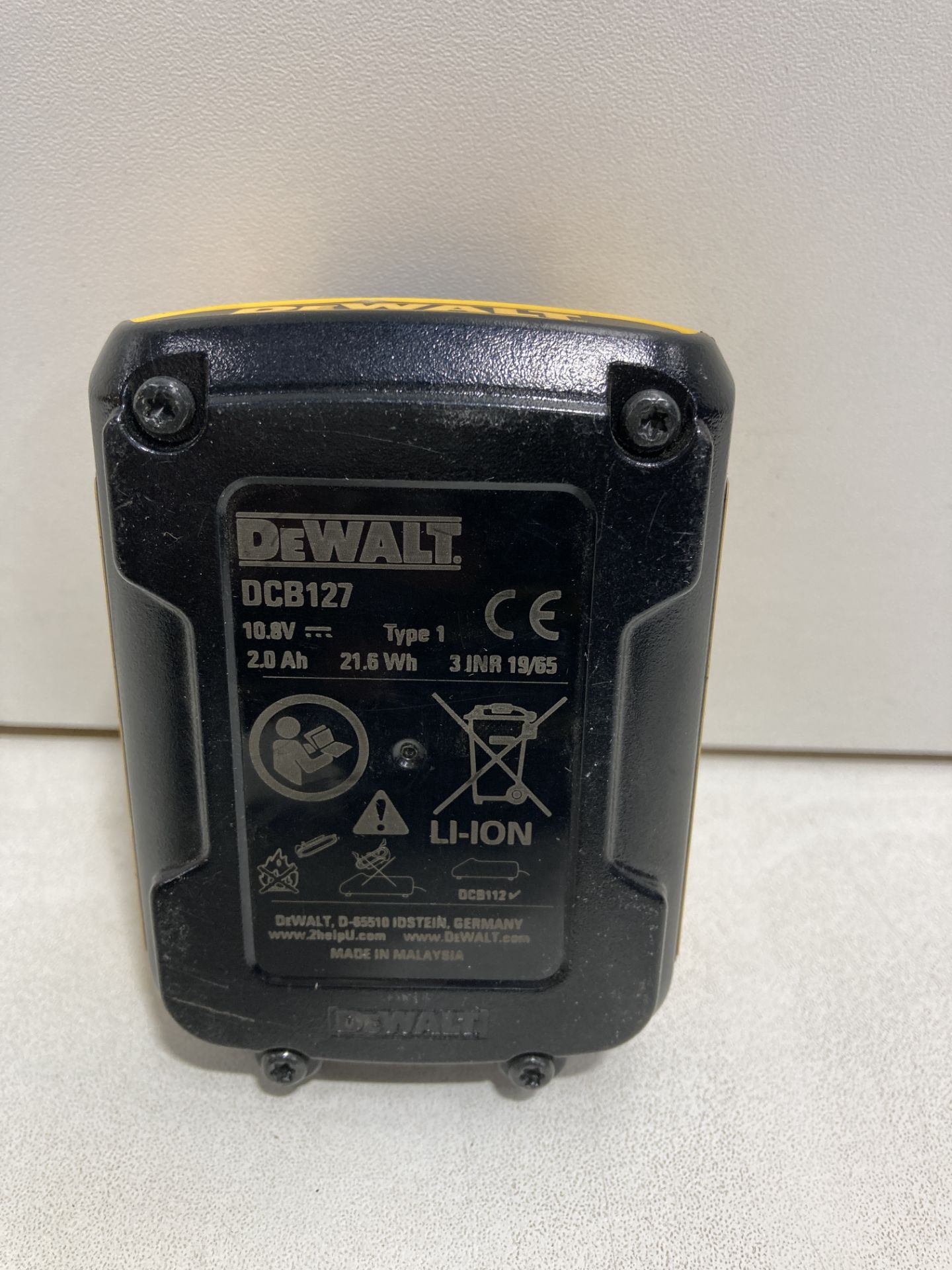 DeWalt Battery | DCB127 | RRP £32.95 - Image 4 of 4