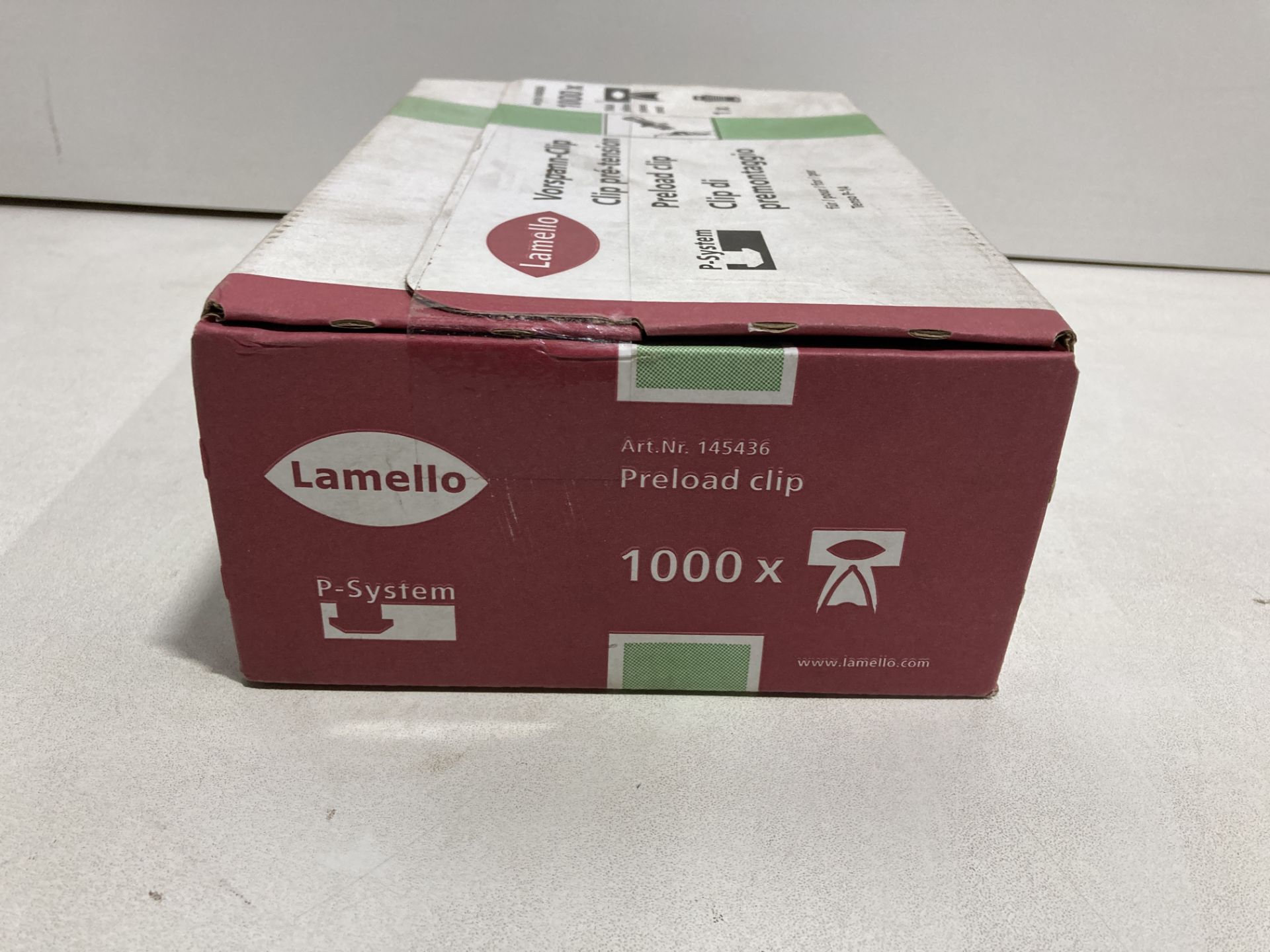 Lamello 145436 Bow Clip Connector Tenso 14 | 1000 pk | RRP £675.88 - Image 3 of 3