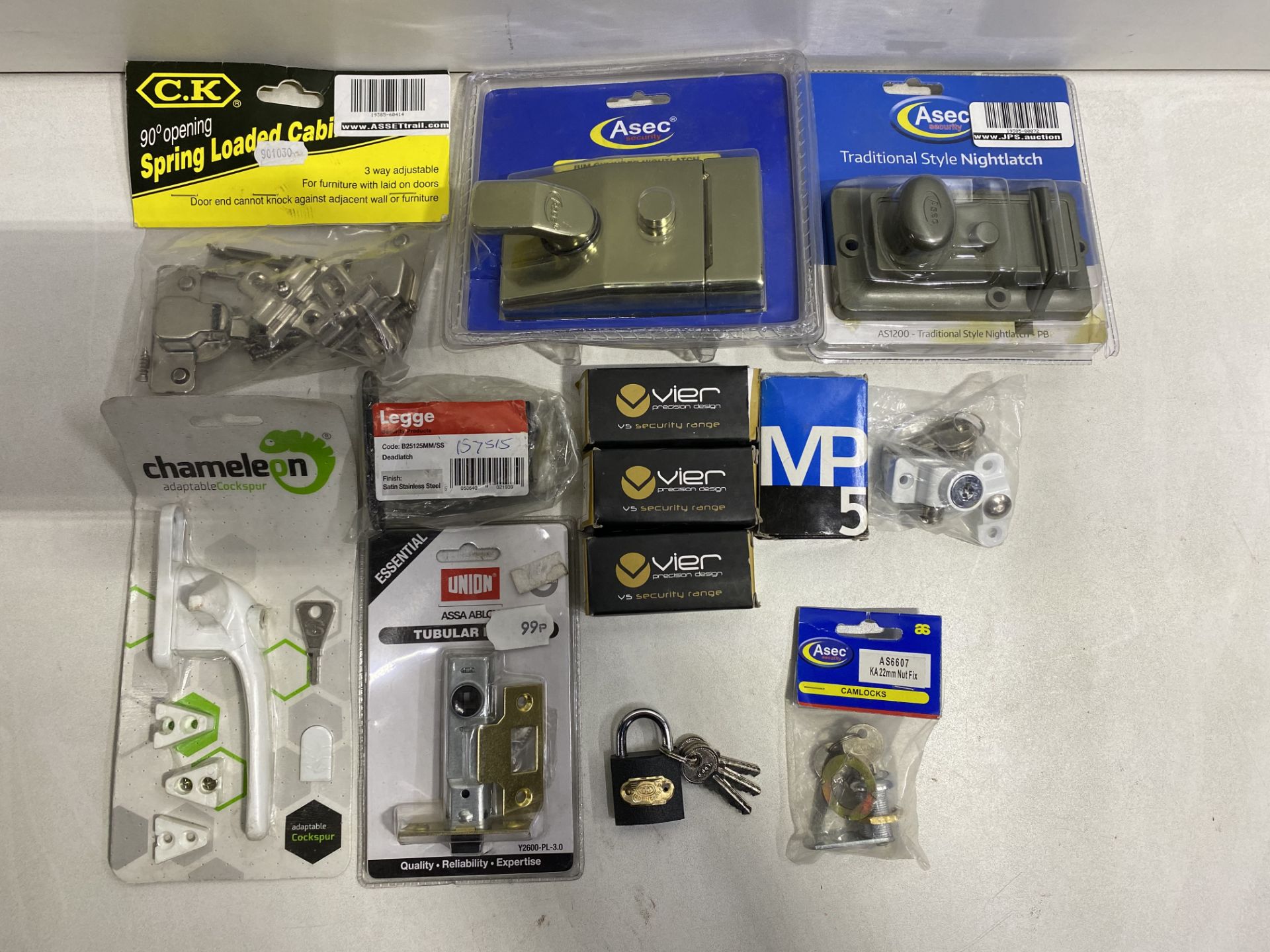 Various Locks & Security Accessories As Per Description