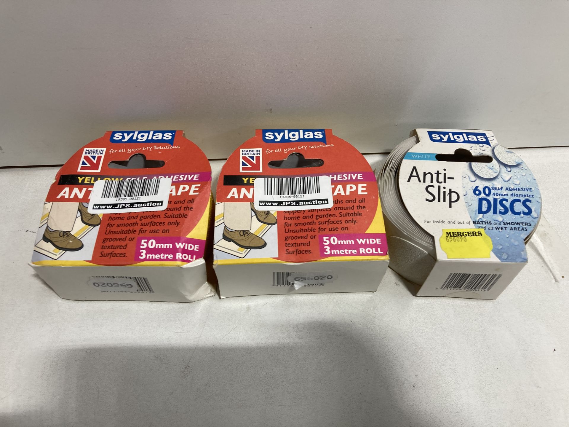 3 x Various Syglass Adhesive Anti Slip Material | Total RRP £29.28