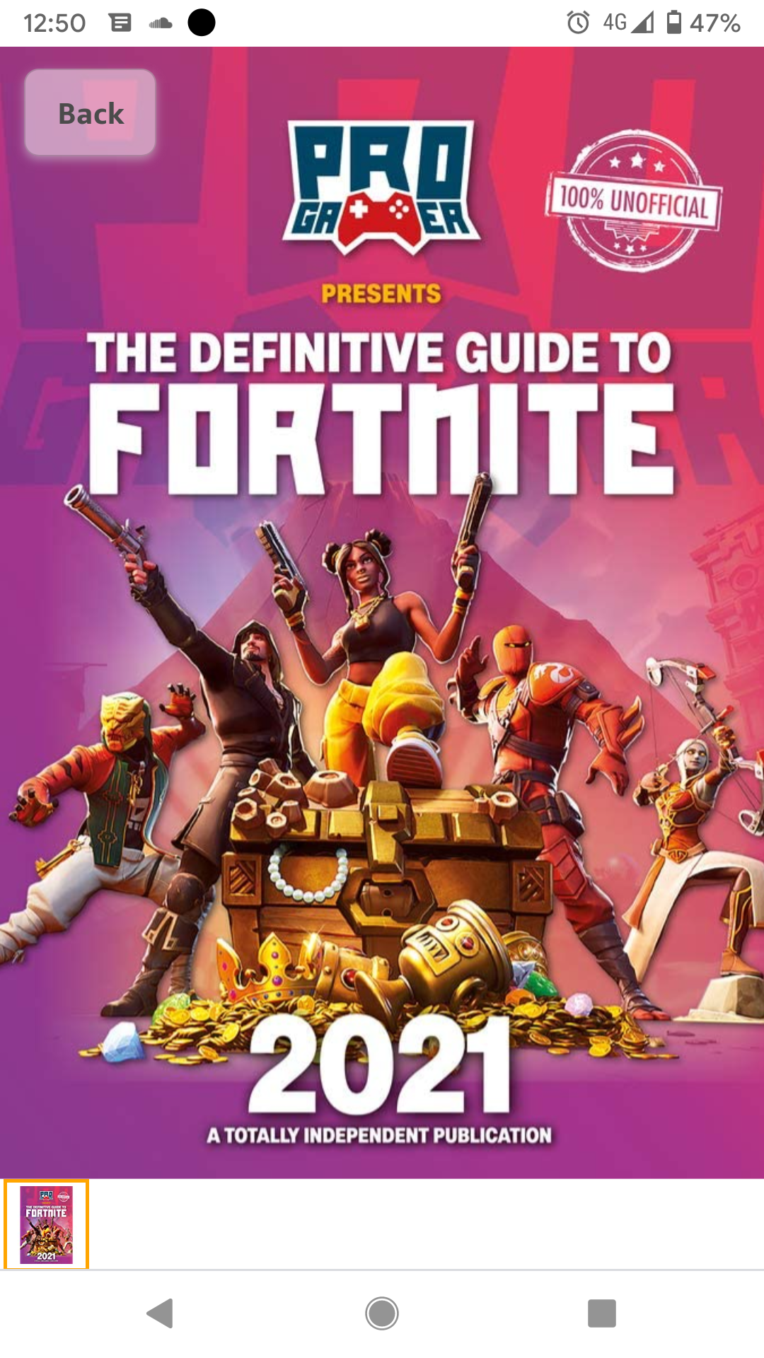 1000 x Fortnite Annual 2021 | Total RRP £4,990