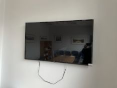 Wall Mounted LG 49UK6300PLB Ultra HD 4K Television w/ Wall Bracket & Remote