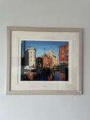 Framed Liam Spencer 'Albert Square' Limited Edition Print (20/250) | 71 x 63cm