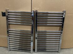 2 x Geyser Prime Heated Towel Rails