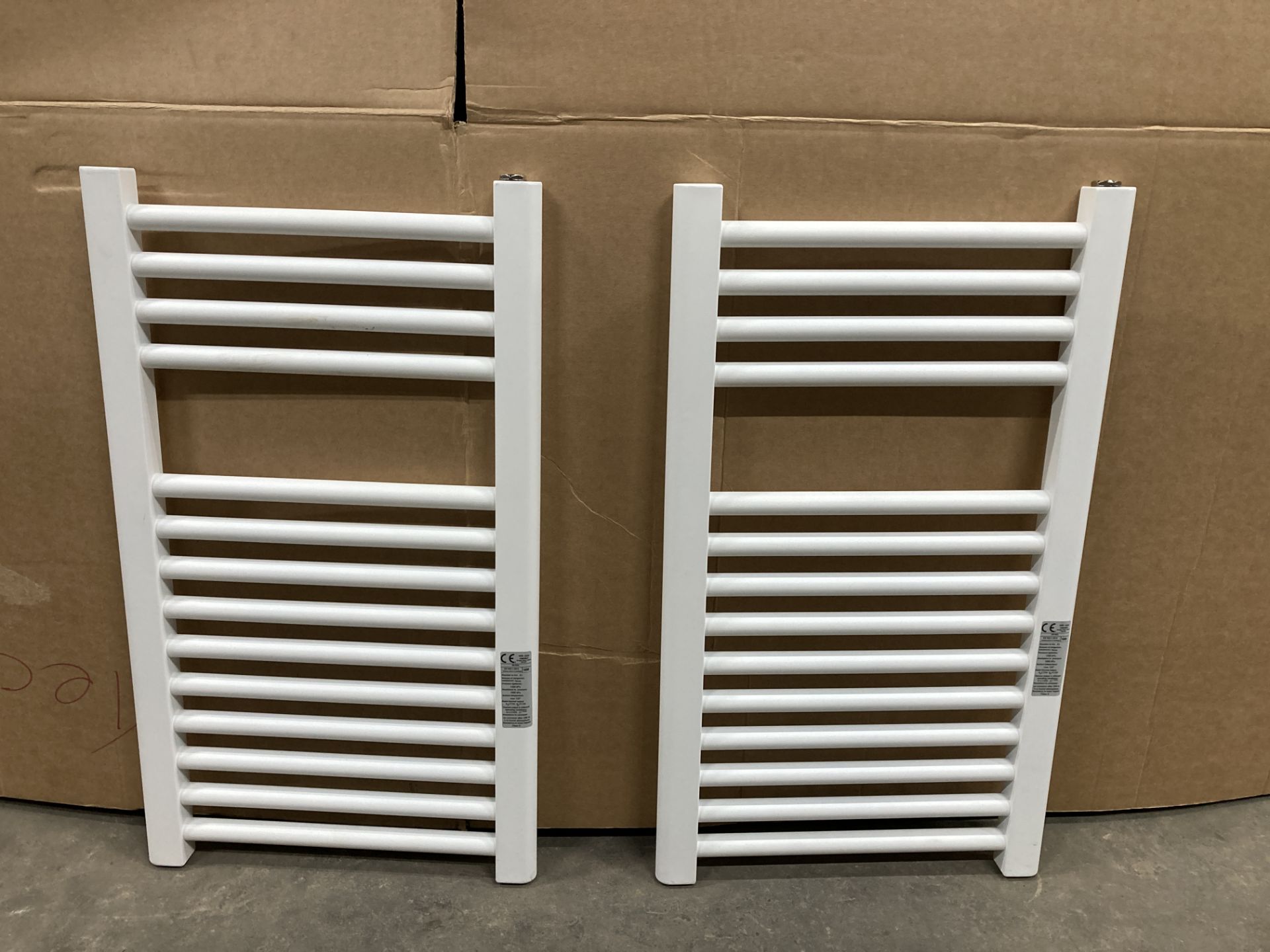 2 x Geyser Cube+ Heated Towel Rails