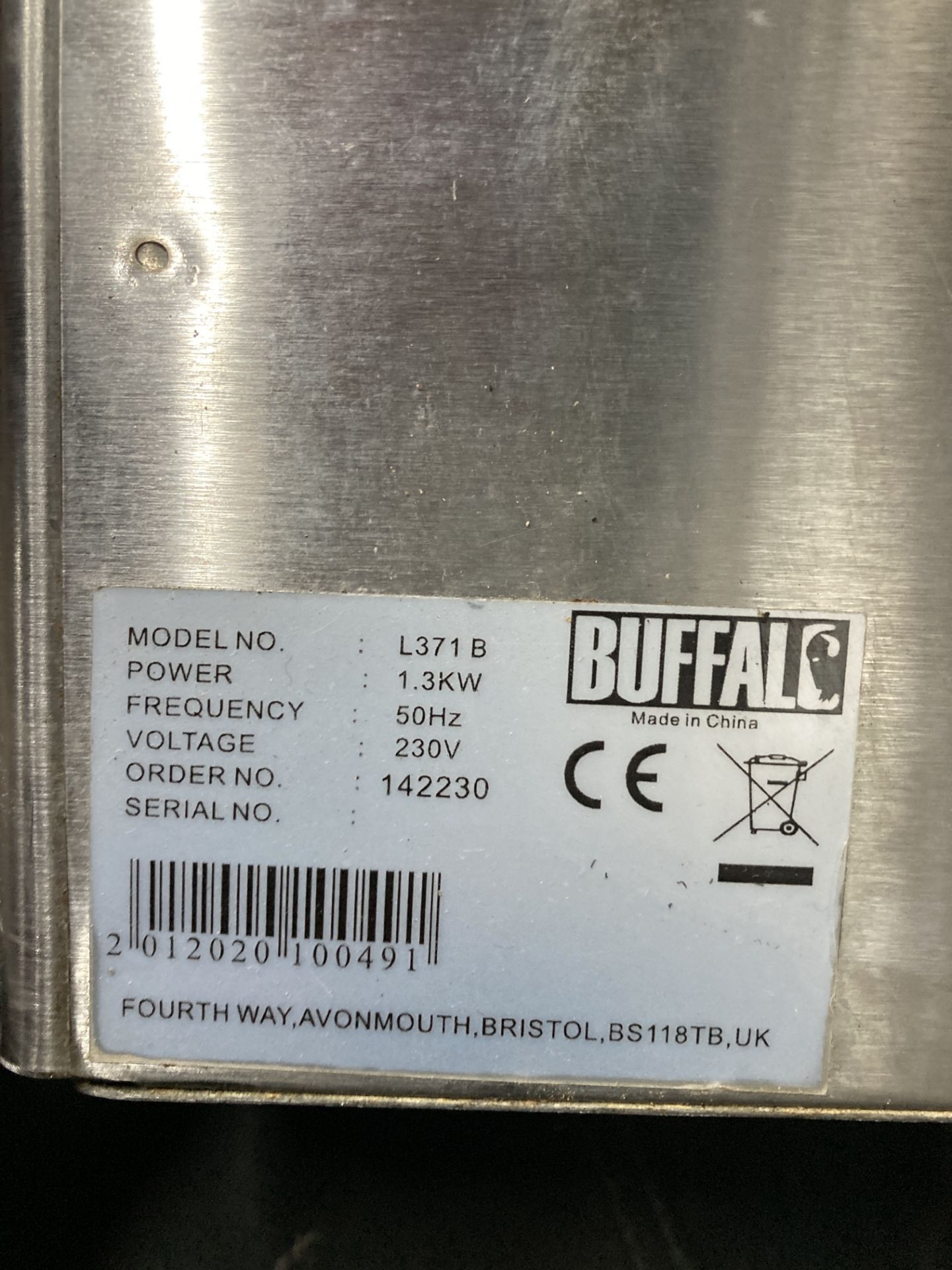 Buffalo Bain Marie | L371 - Image 4 of 4