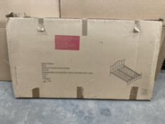 Black Harley Double Bed Frame | See Description