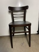 4 x Espresso Side Chairs | BE 3057983