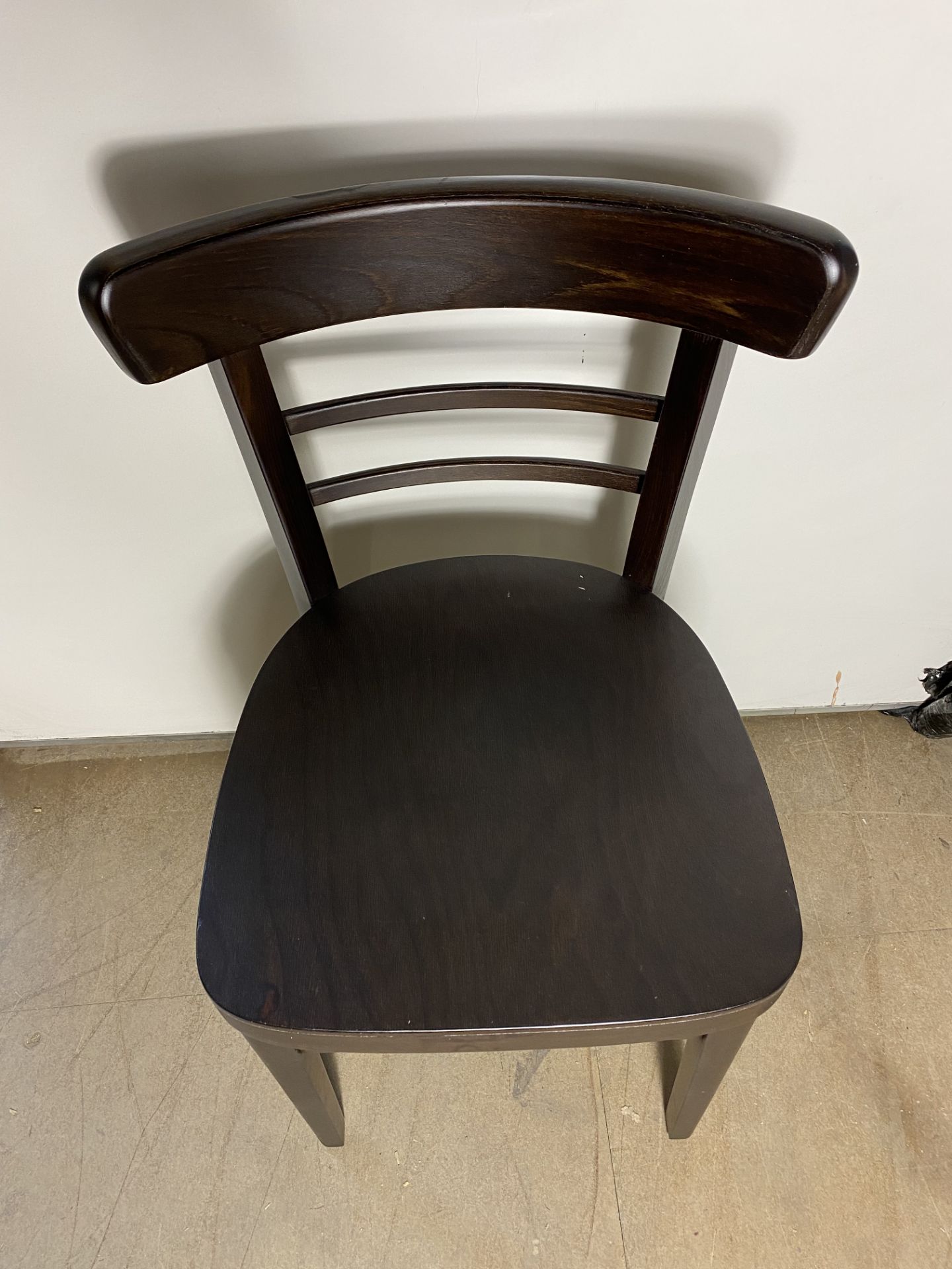 4 x Espresso Side Chairs | BE 3057983 - Image 2 of 6