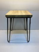 Hairpin Low Stool