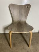 4 x Ply-Hole Side Chairs | H332ST10