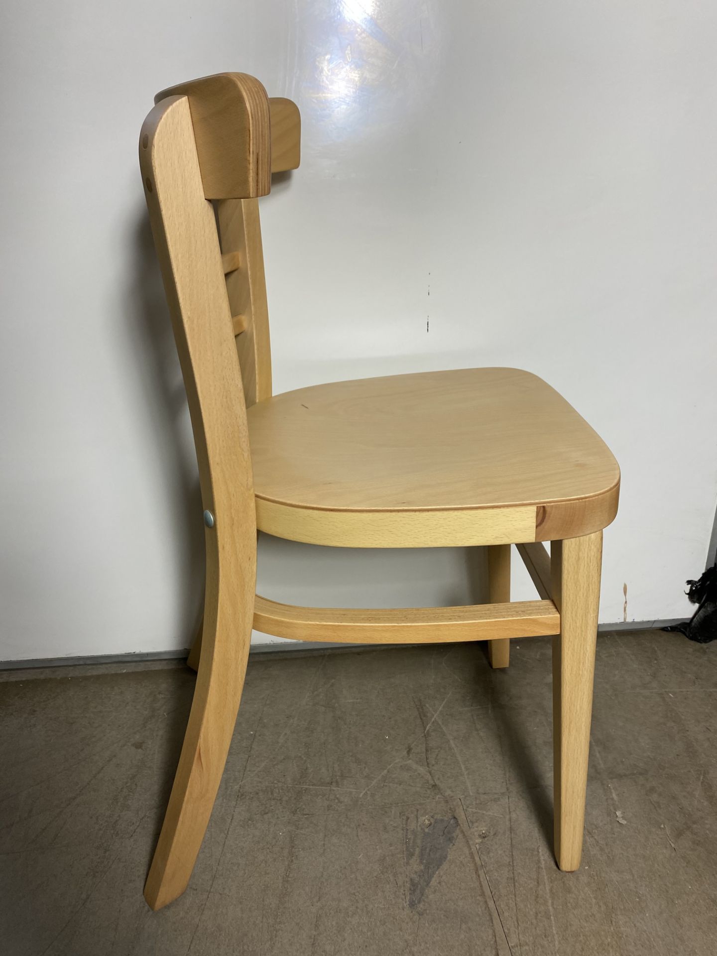 4 x Espresso Side Chairs | 3060628 - Image 3 of 6