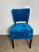 2 x Memphis Side Chairs | Blue