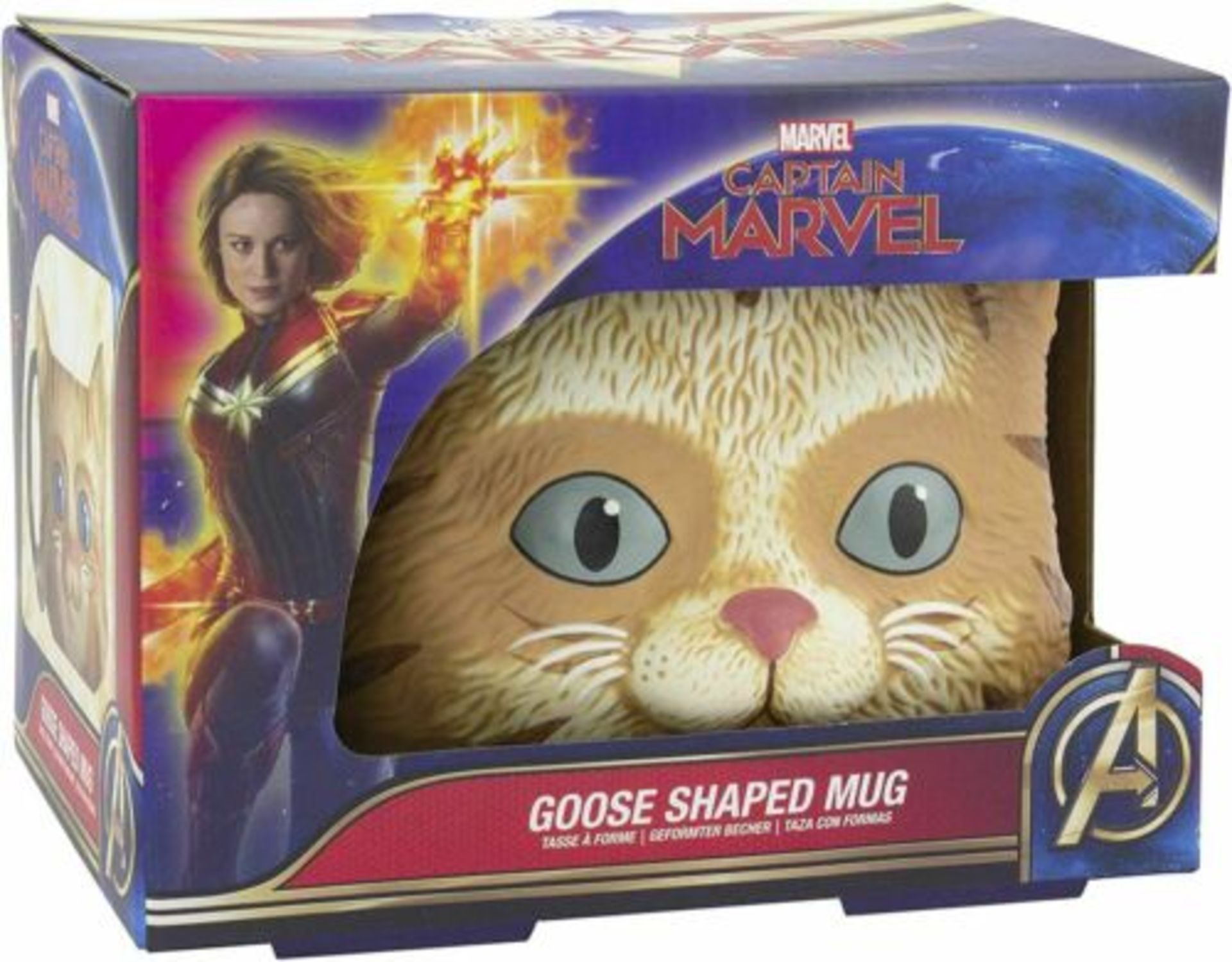 100 x Brand New Avengers Mugs | Captain Marvel | Total RRP £1,500