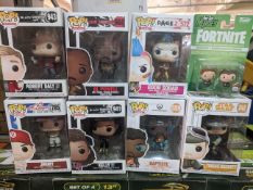 100 x Various Funko Pop Toy Dolls