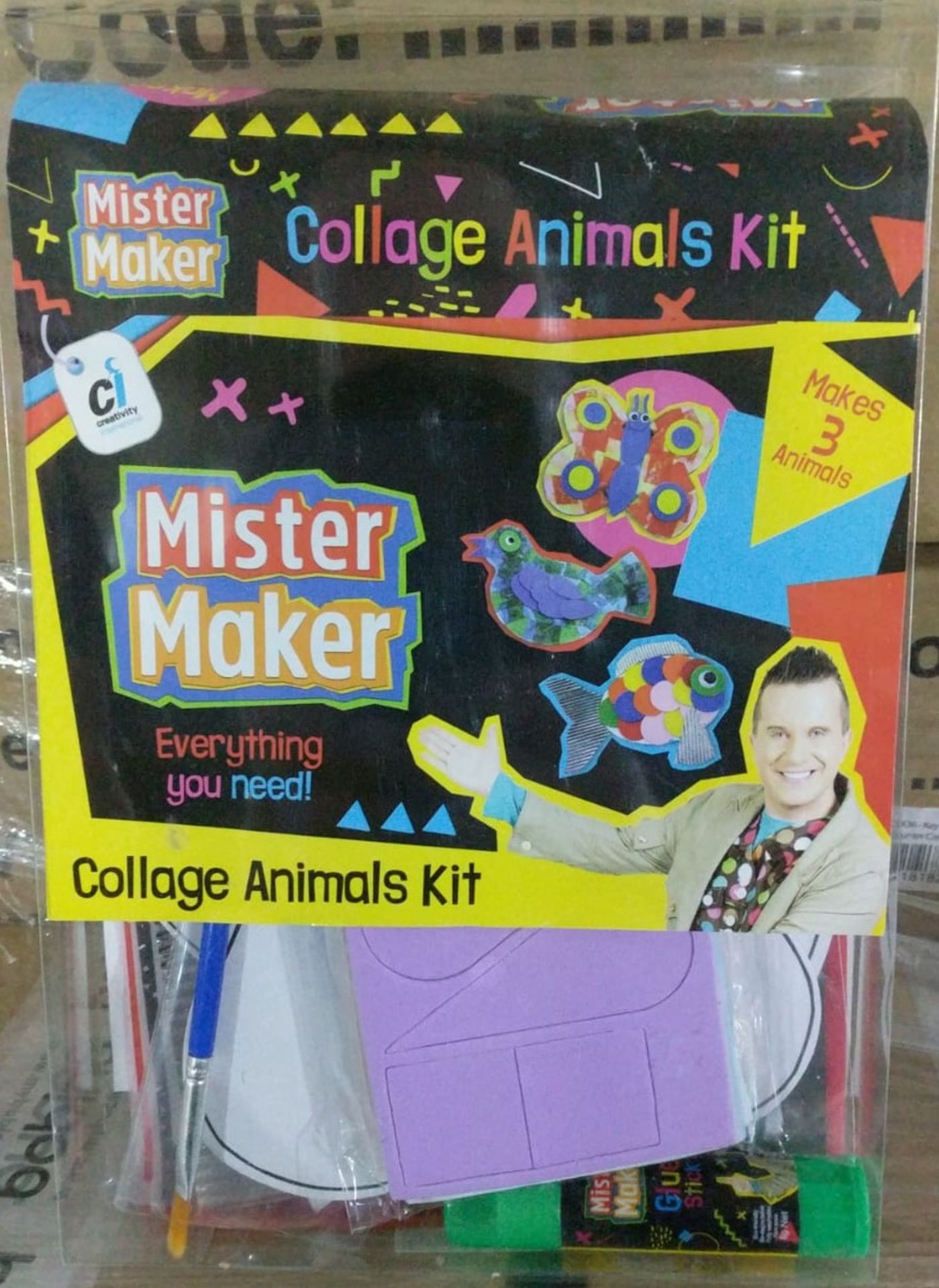 100 x Mister Maker Creative Sets | Collage Animals | Total RRP £400