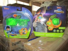 1 x Pallet Miles from Tomorrowland Spectral Toy Glasses | Approx 500 pcs | Total RRP £4,000
