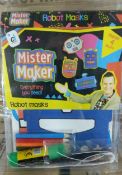 100 x Mister Maker Creative Sets | Robot Masks | Total RRP £400