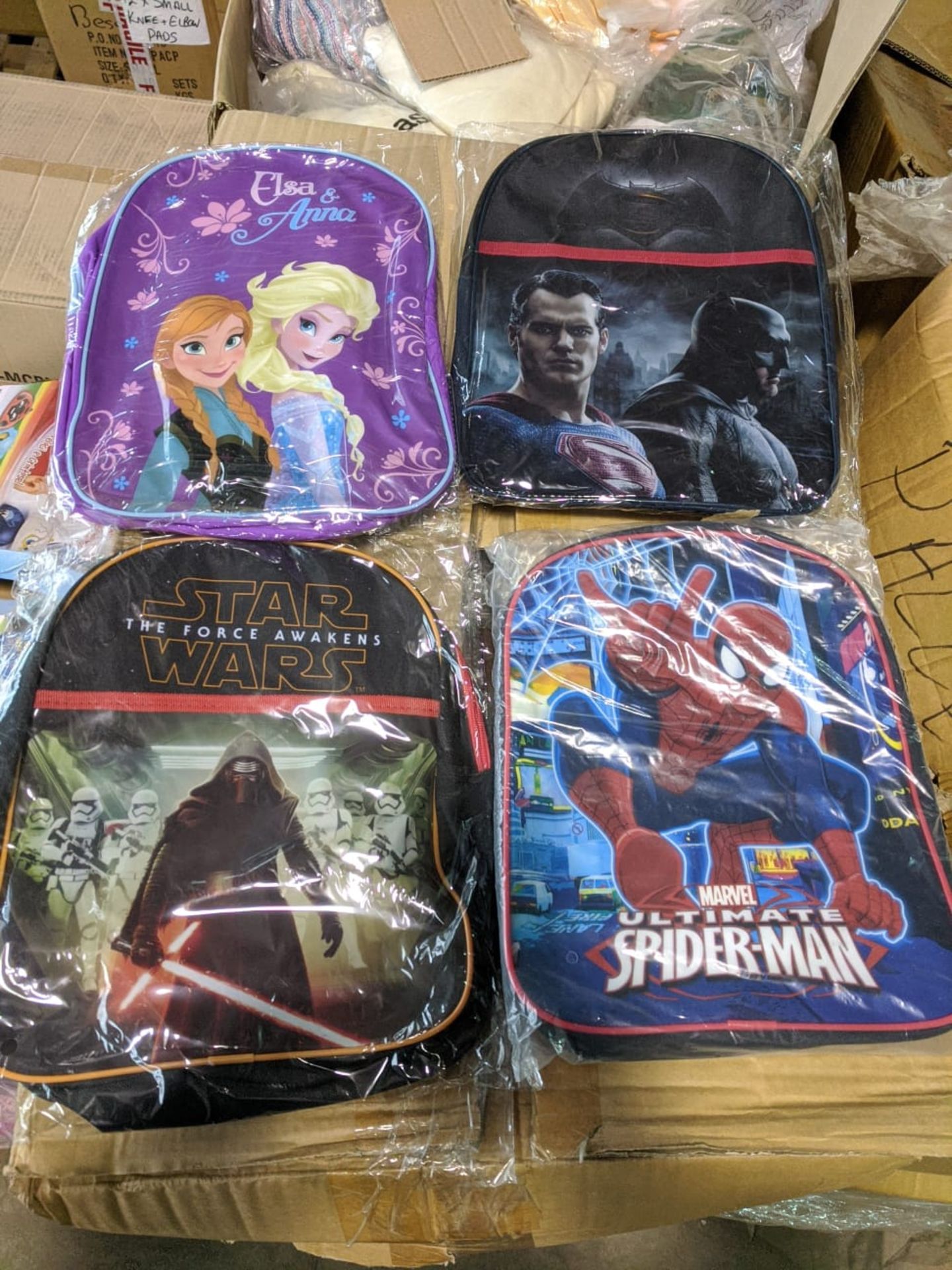 50 x Brand New Backpacks | Assorted Designs