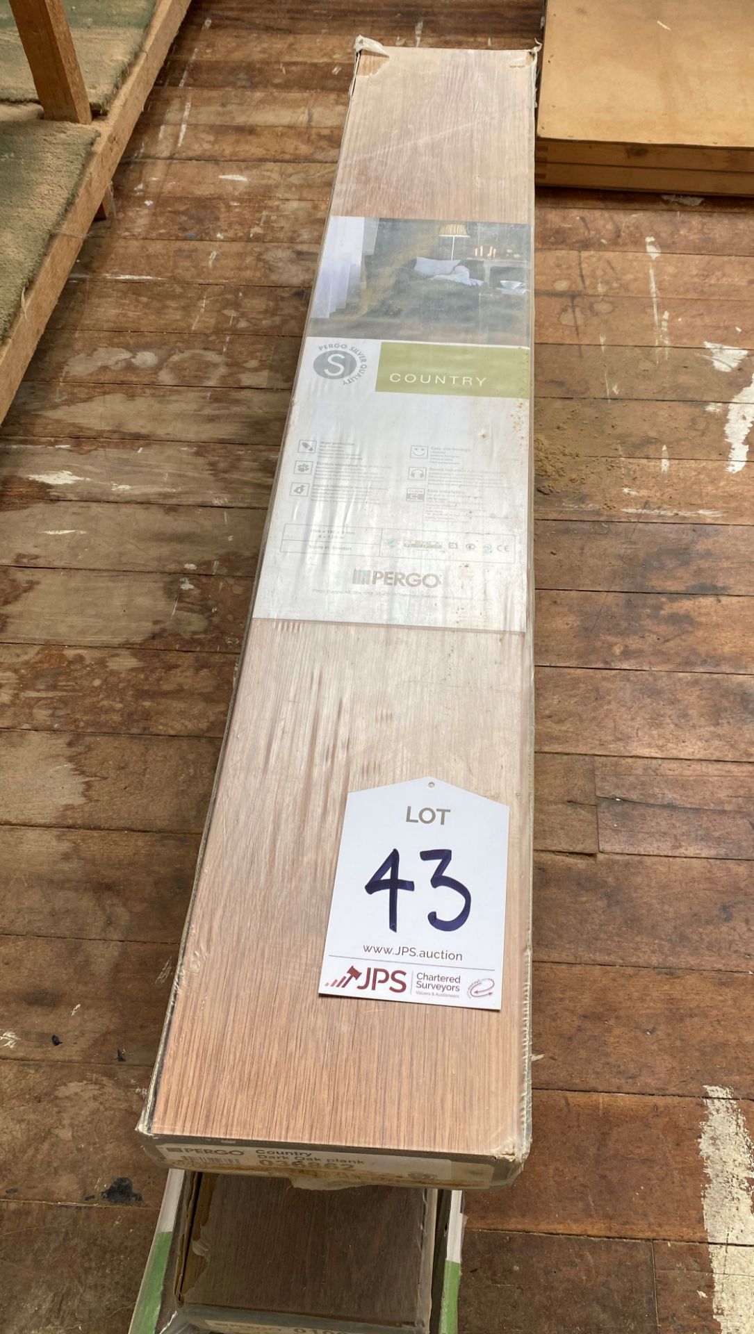 4 Various Packets of Laminate Flooring