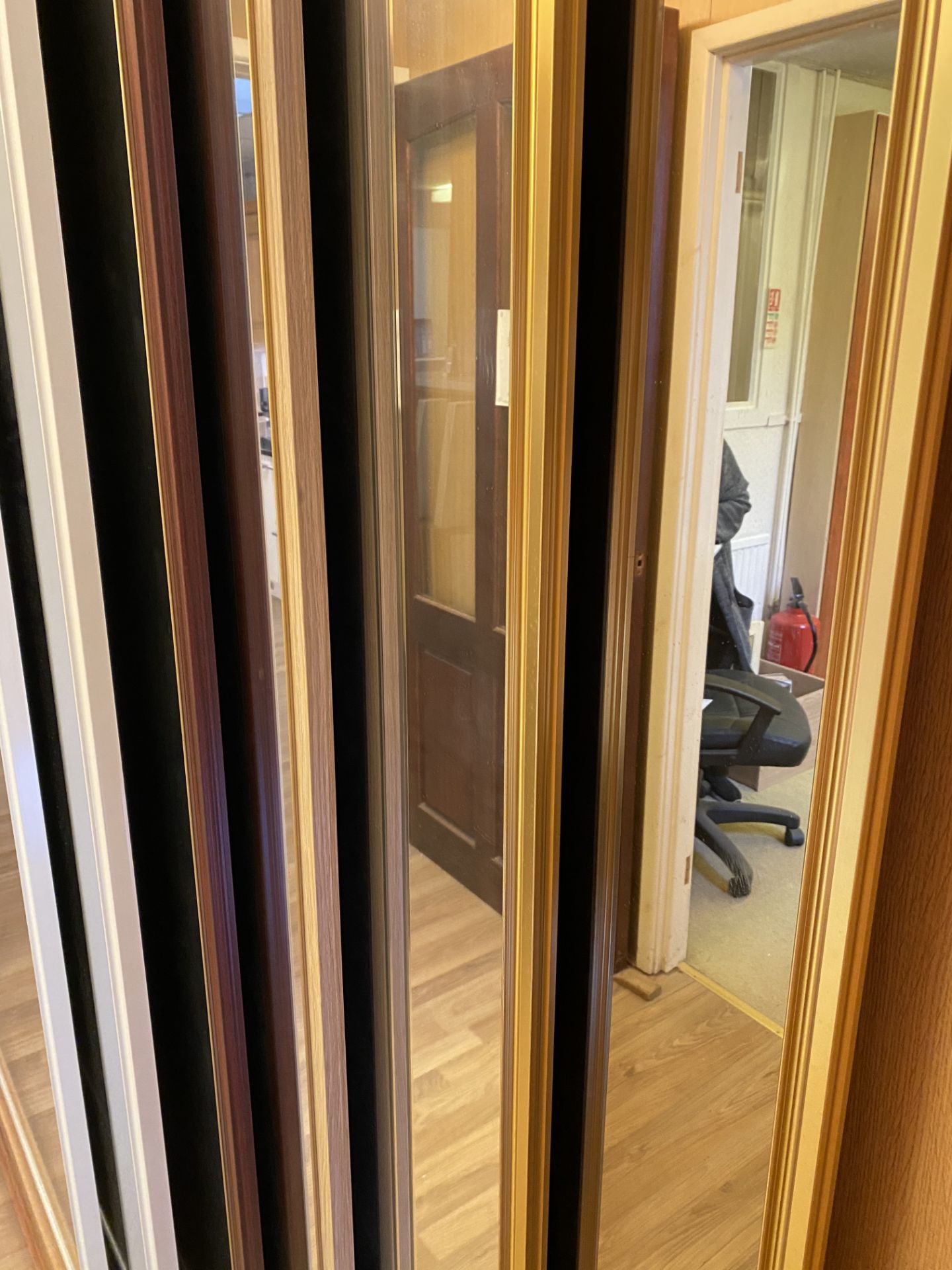 6 x Various Full Length Sliding Mirror Display Doors - Image 3 of 3