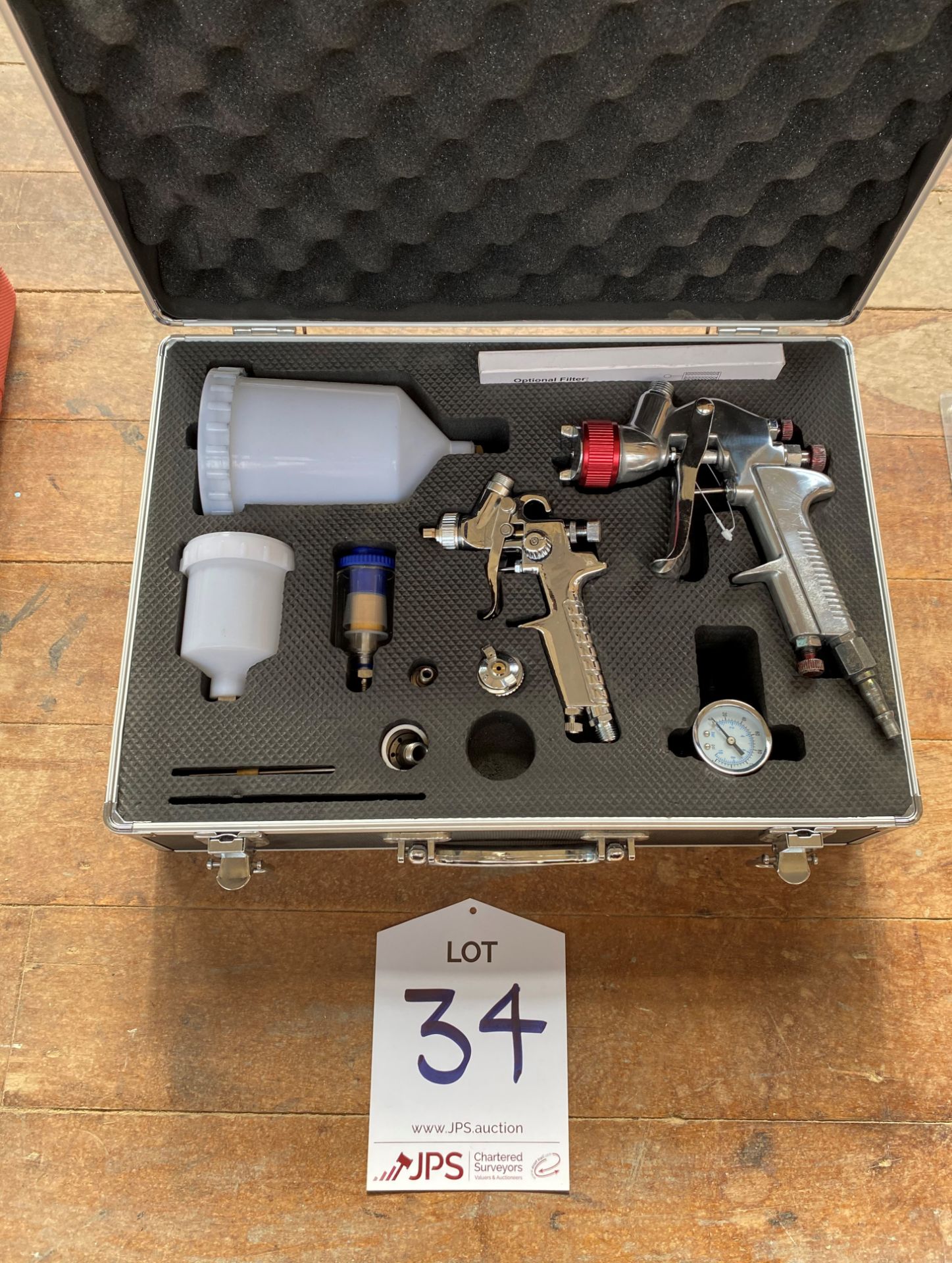 Spray Gun Kit in Carrying Case