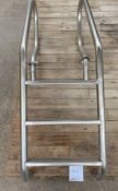 Aluminium 3 Step Swimming Pool Ladders