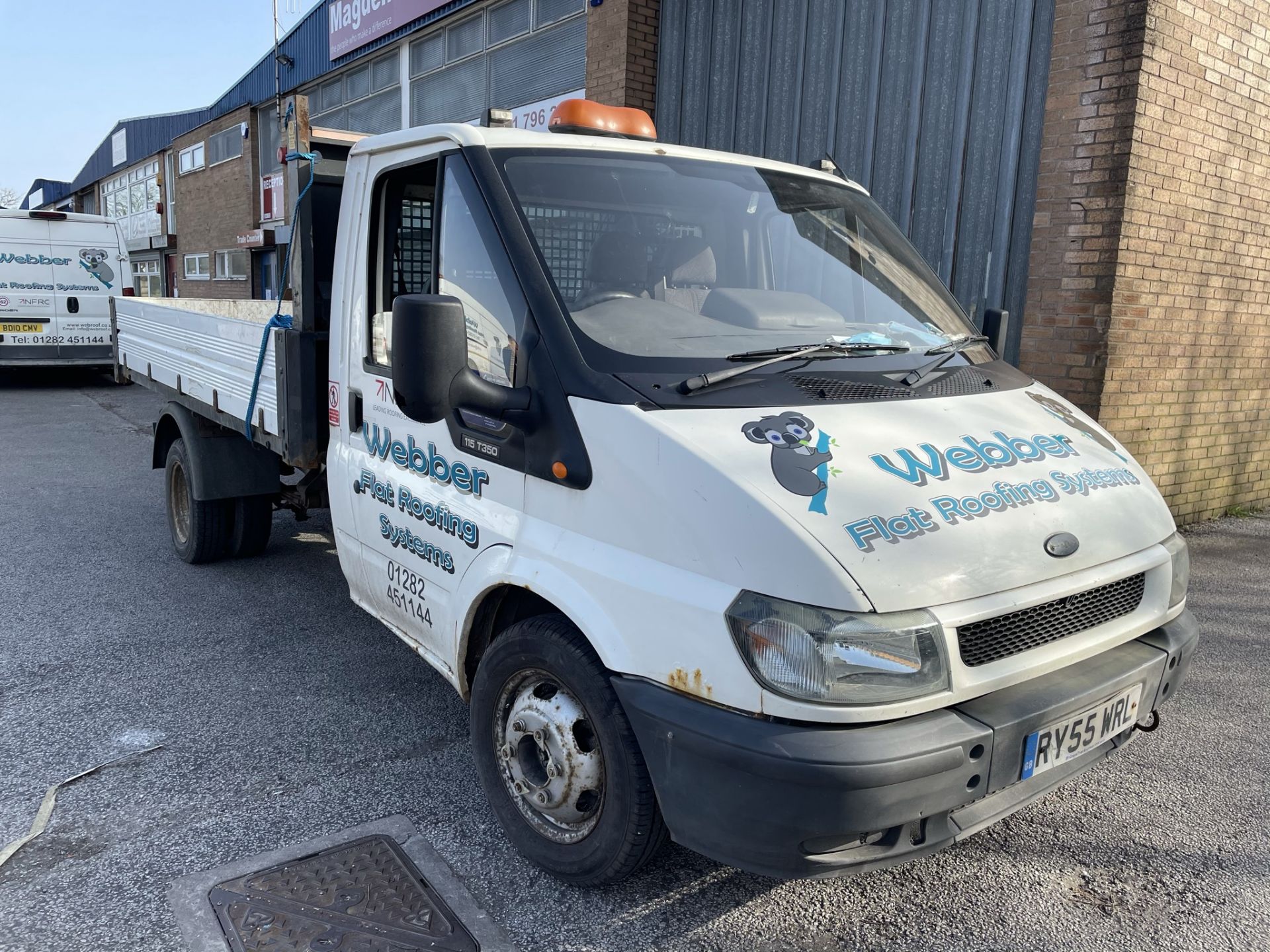 Ford Transit 350 MWB TD Diesel Tipper/Flatbed Truck | 55 Plate | 152,609 Miles