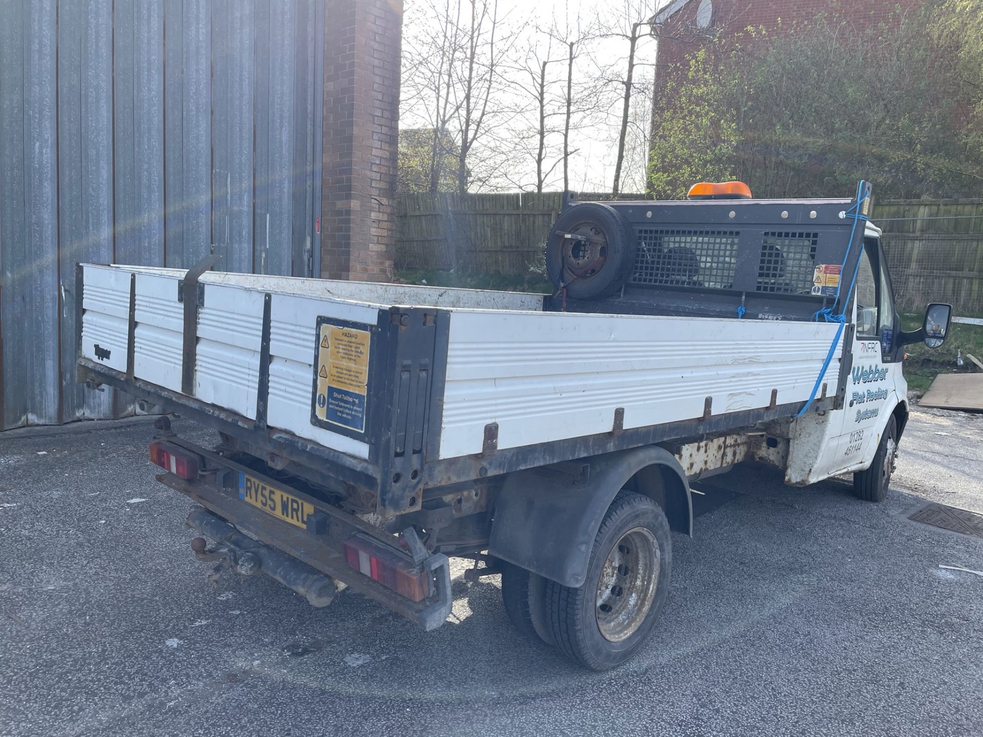 Ford Transit 350 MWB TD Diesel Tipper/Flatbed Truck | 55 Plate | 152,609 Miles - Image 6 of 8