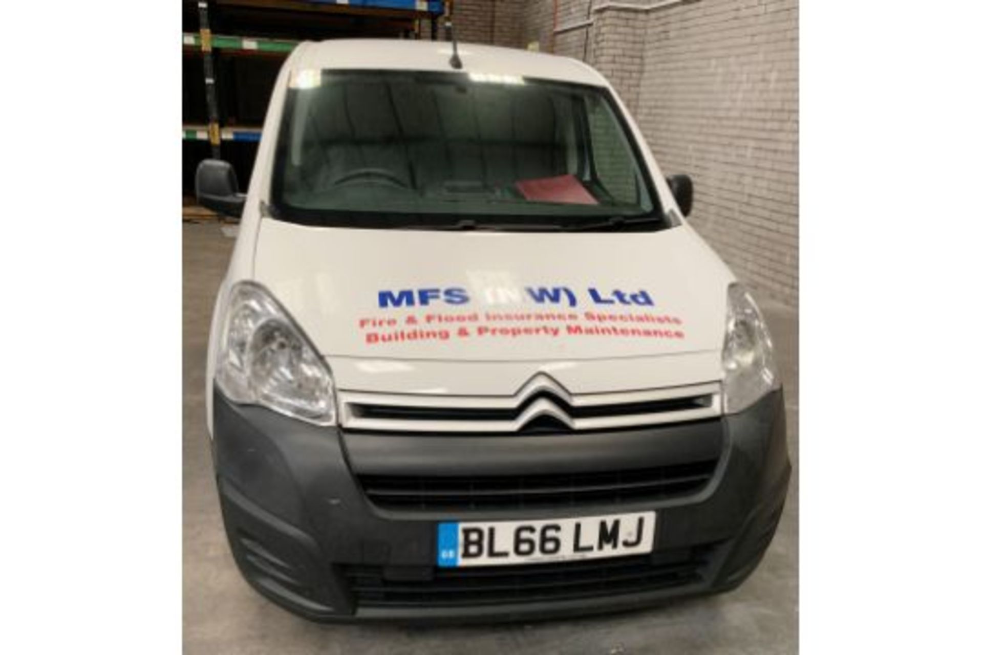 White Citroen Berlingo 625 Enterprise Blue Panel Van | 16 Plate | 69,406 miles - Image 3 of 8