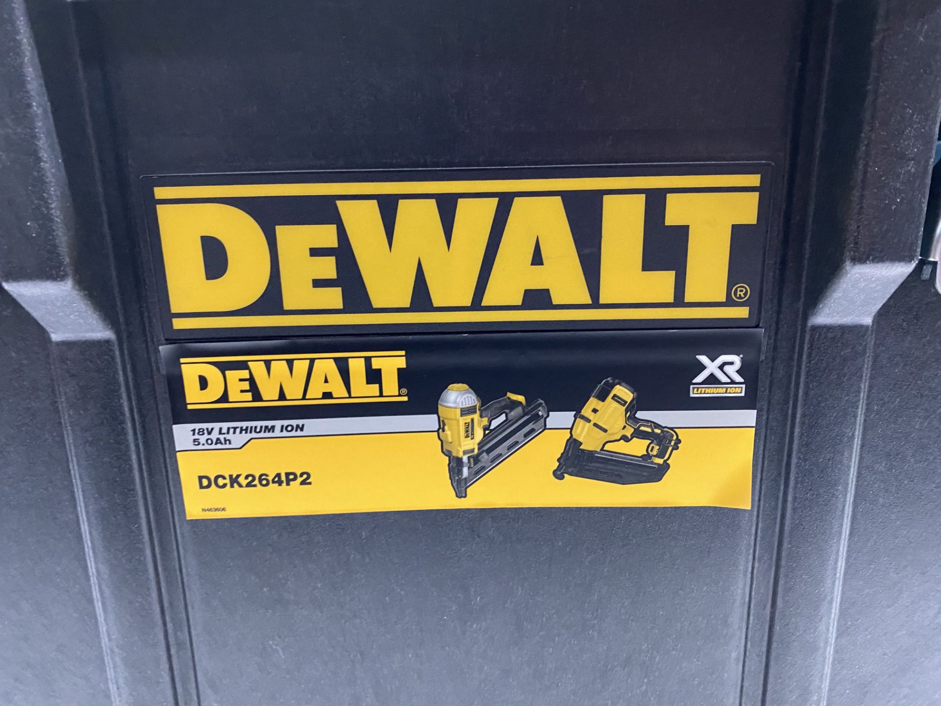 Case For DeWalt DCK264P2 18V XR Brushless Nail Gun Twin Kit T-STACK | **Nail Guns Not Included** - Image 3 of 5