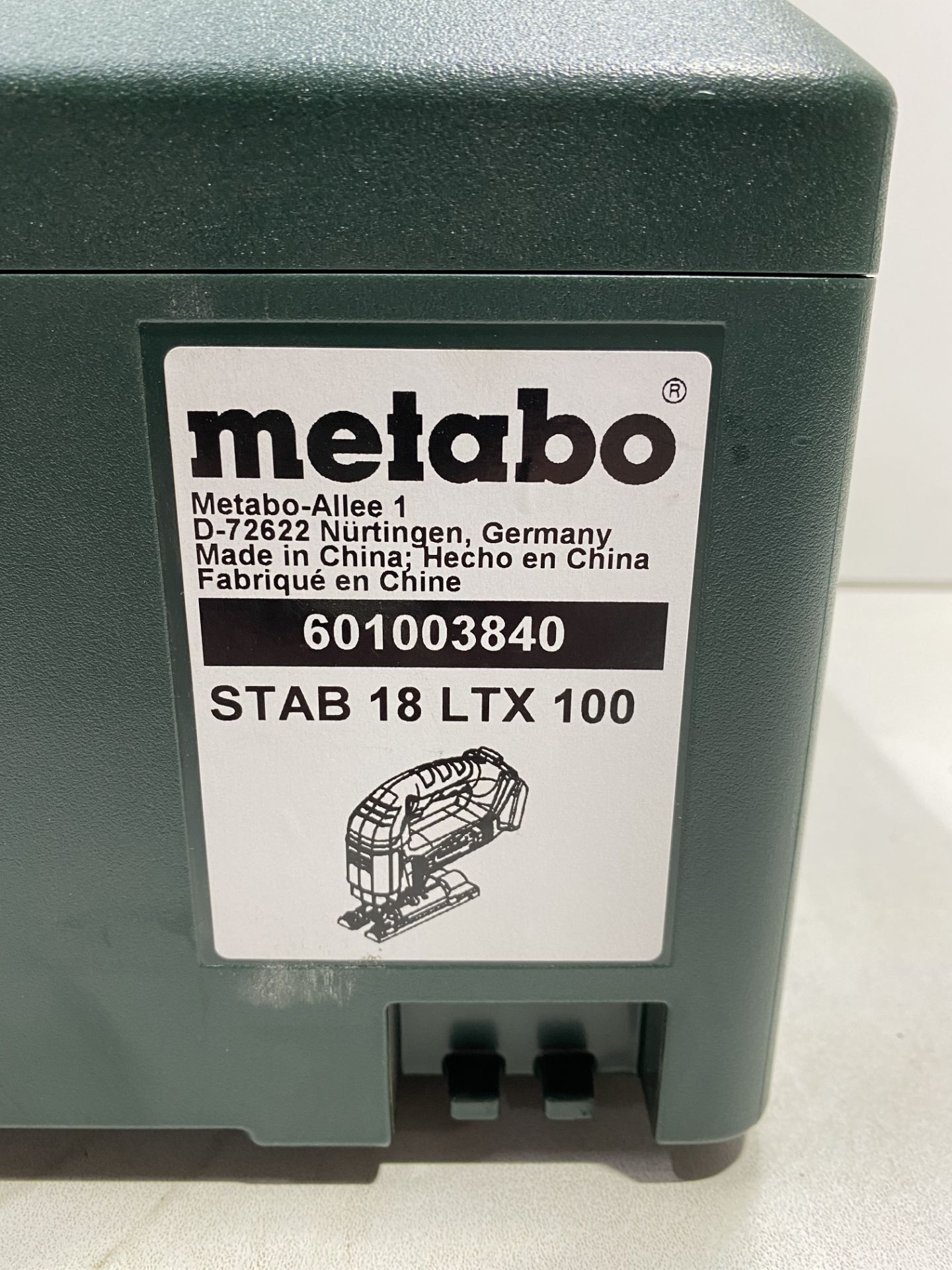 Metabo Bow Handle Jigsaw | Body Only | STAB 18 LTX 100 - Image 3 of 5