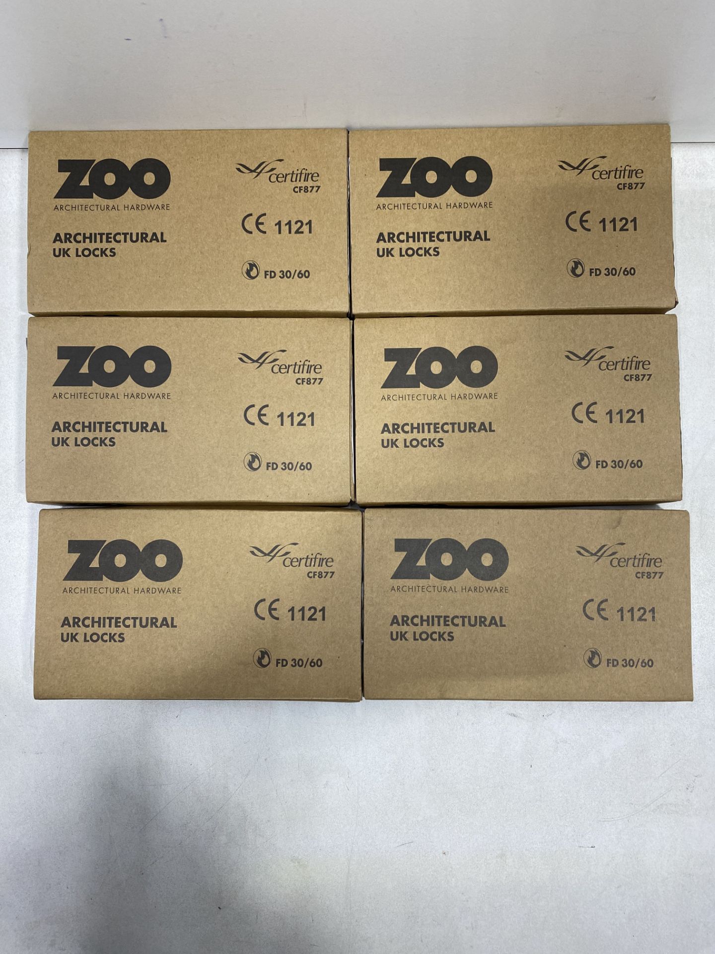 6 x Zoo Hardware Bathroom Locks | ZUKB64SS | Total RRP £98.82 - Image 2 of 4