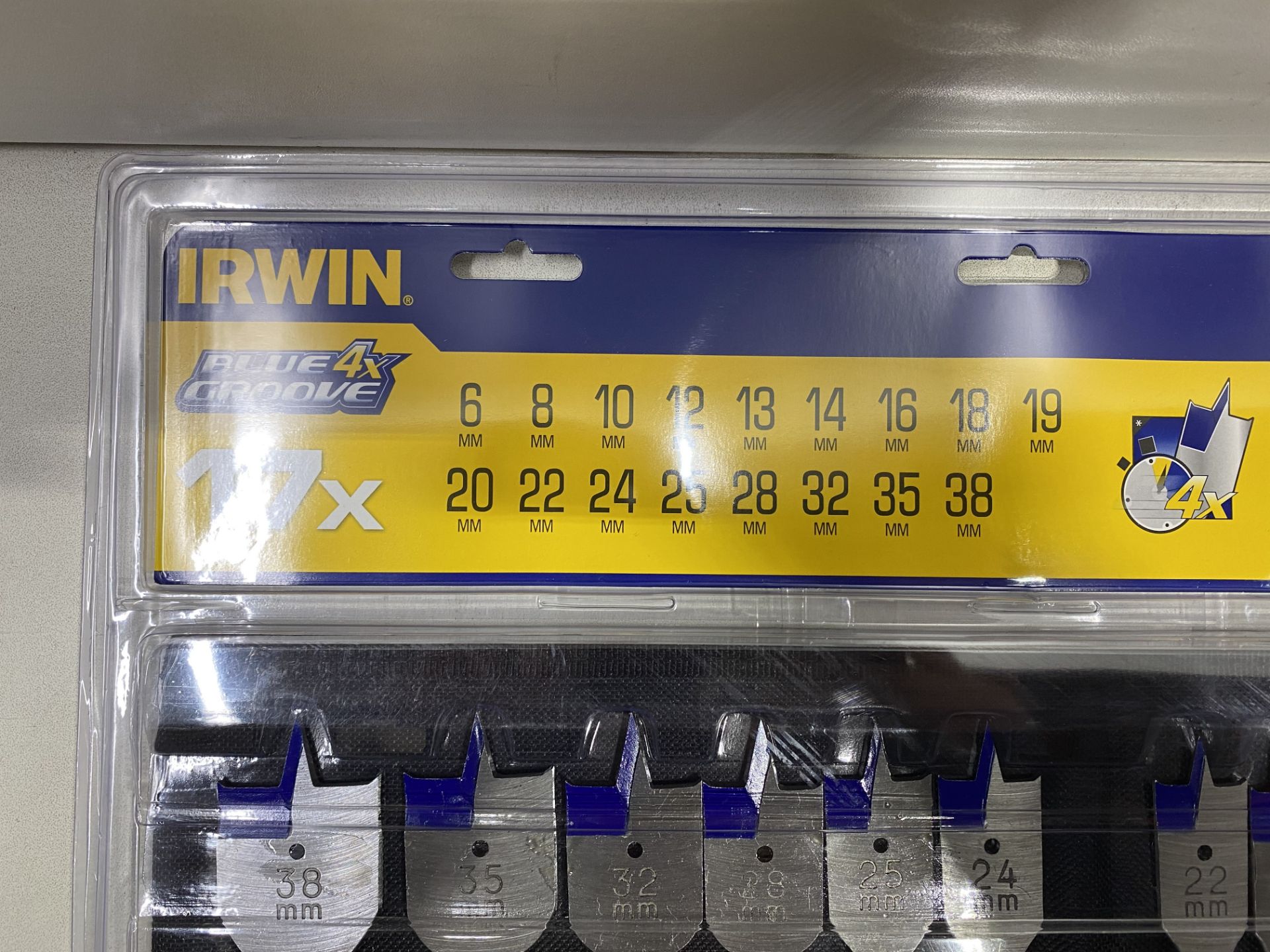 3 x Sets of Irwin Blue Groove 17 Piece Flat Spade Drill Bits | IRW1840636 | Total RRP £72 - Image 2 of 3