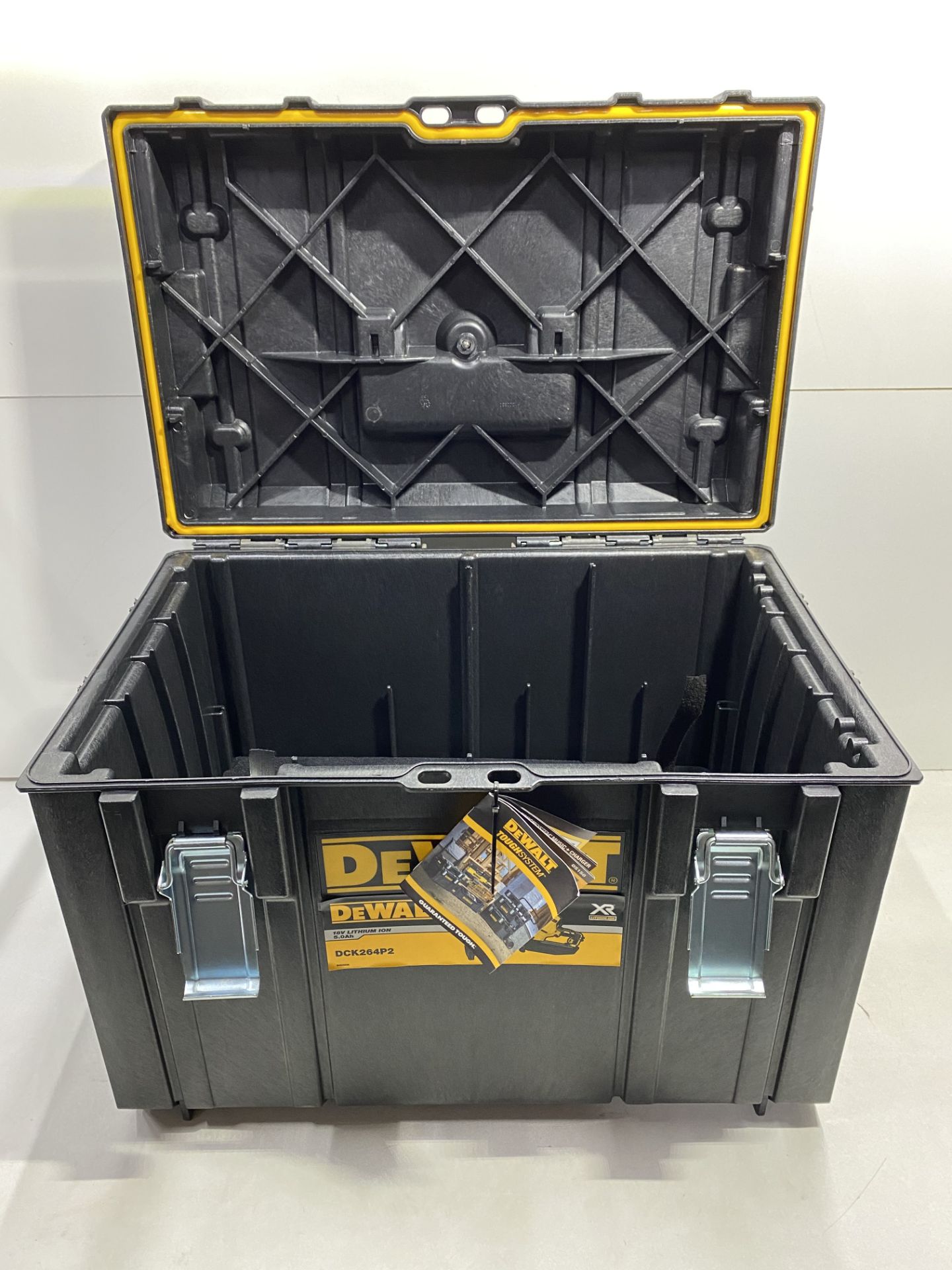 DeWalt Case for DCK264P2 18V XR Brushless Nail Gun Twin Kit T-STACK | Case Only! | Nail Guns Not Inc - Image 4 of 5