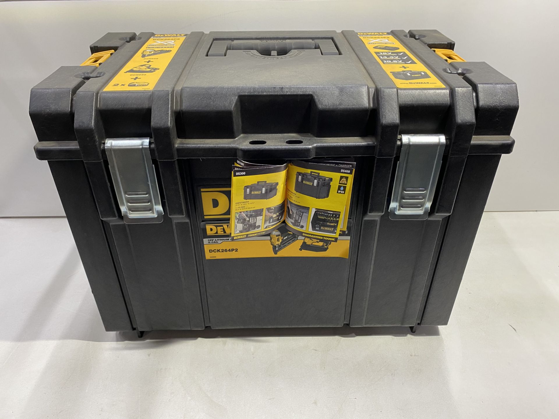 Case For DeWalt DCK264P2 18V XR Brushless Nail Gun Twin Kit T-STACK | **Nail Guns Not Included**