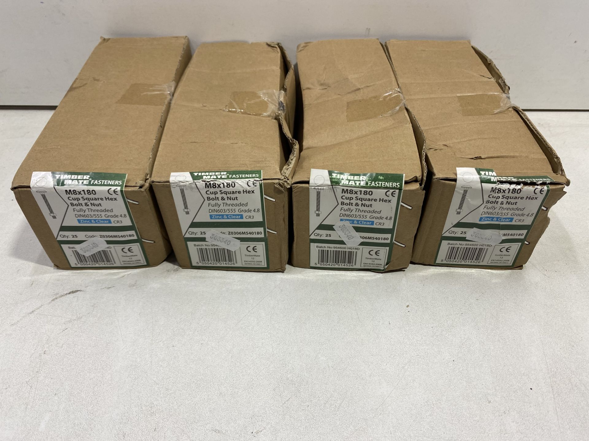 4 x Boxes of Timber Mate Fasteners | Z0306M540180 | Approx 25 Per Box