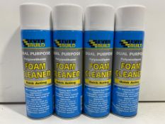 4 x Everbuild Dual Purpose Foam Cleaner | 500ml