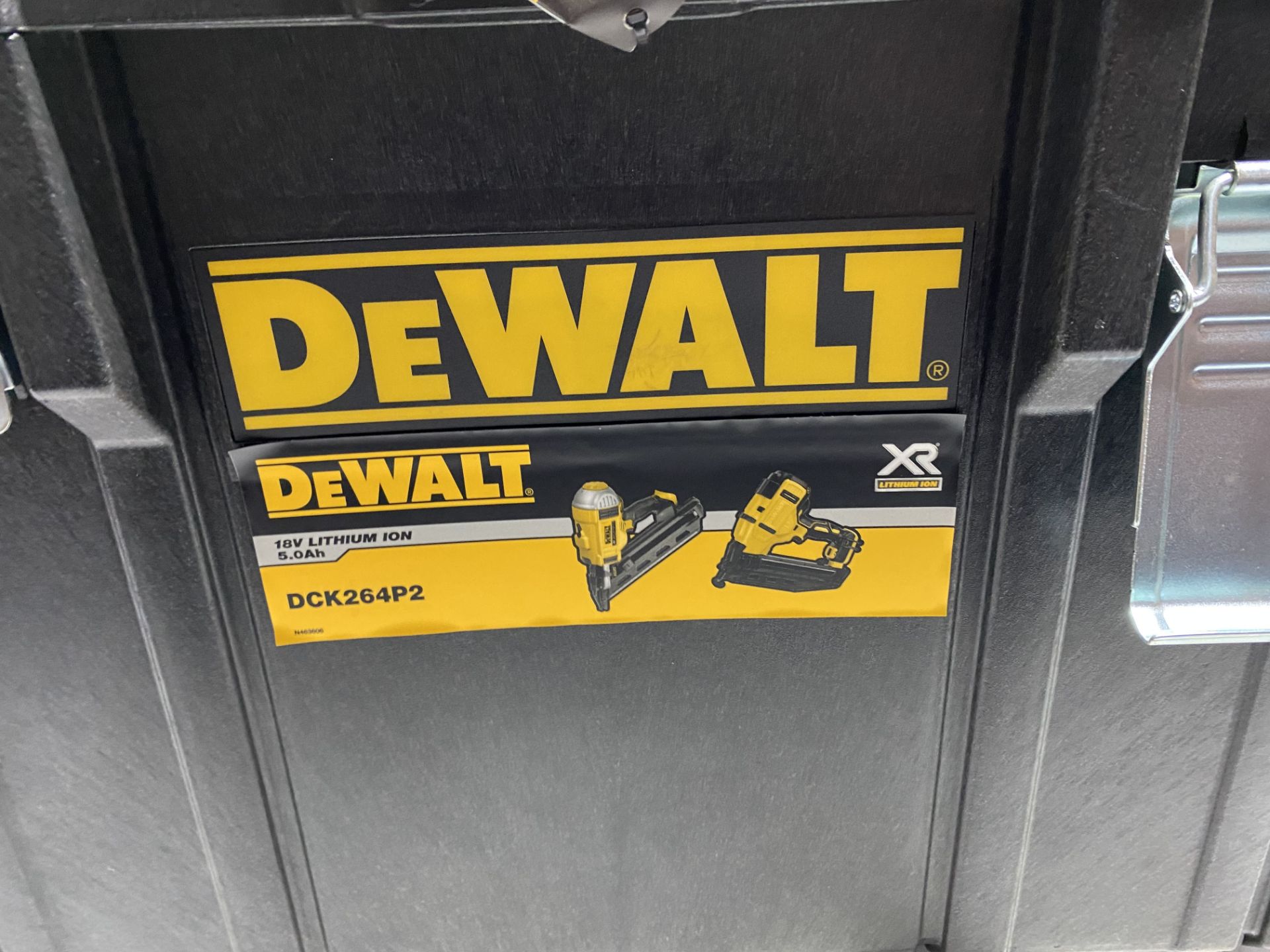 DeWalt Case for DCK264P2 18V XR Brushless Nail Gun Twin Kit T-STACK | Case Only! | Nail Guns Not Inc - Image 3 of 5
