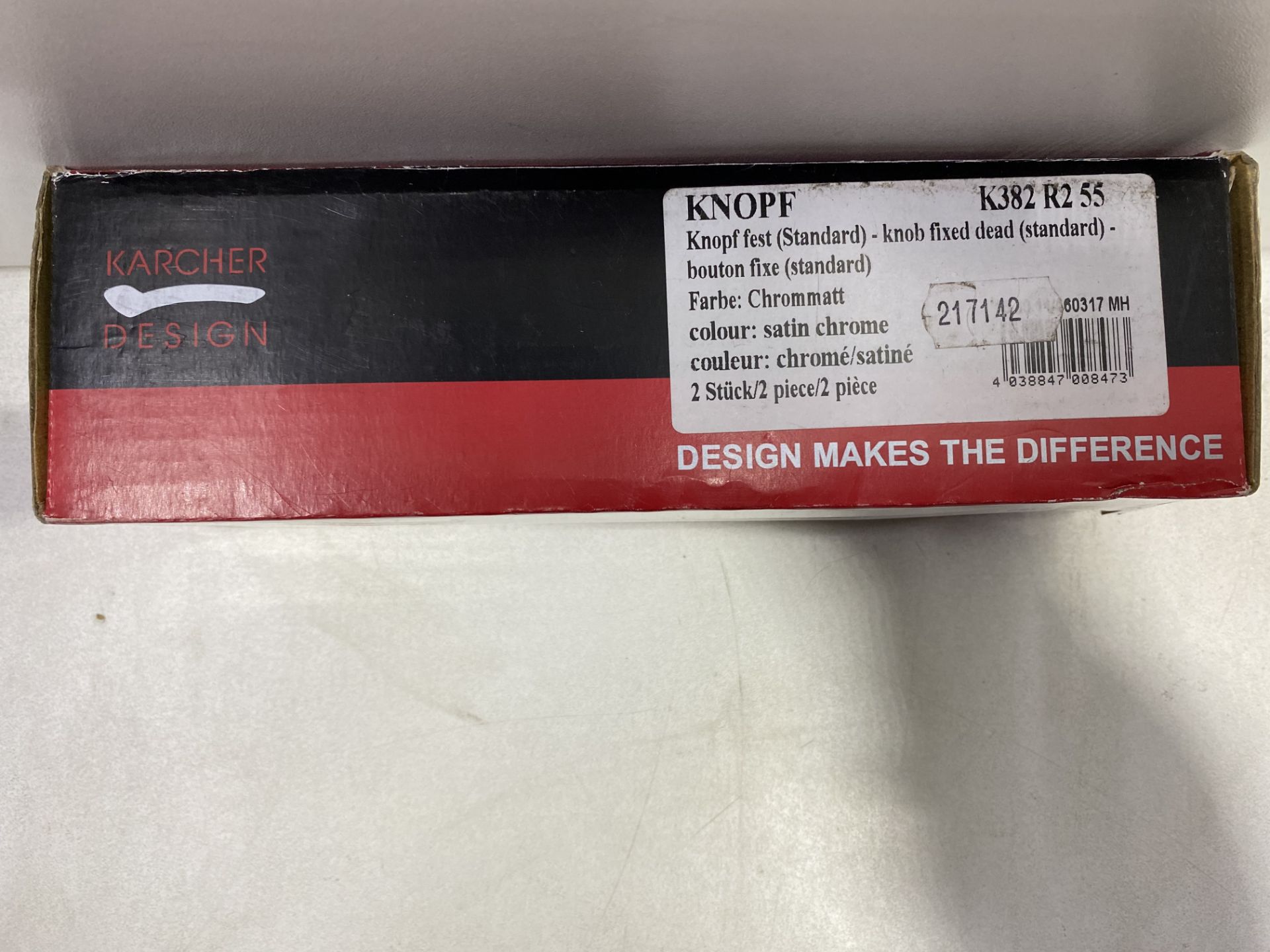 3 x Pairs of Karcher Designer Door Knobs | K382 R2 55 | Total RRP £167 - Image 3 of 3