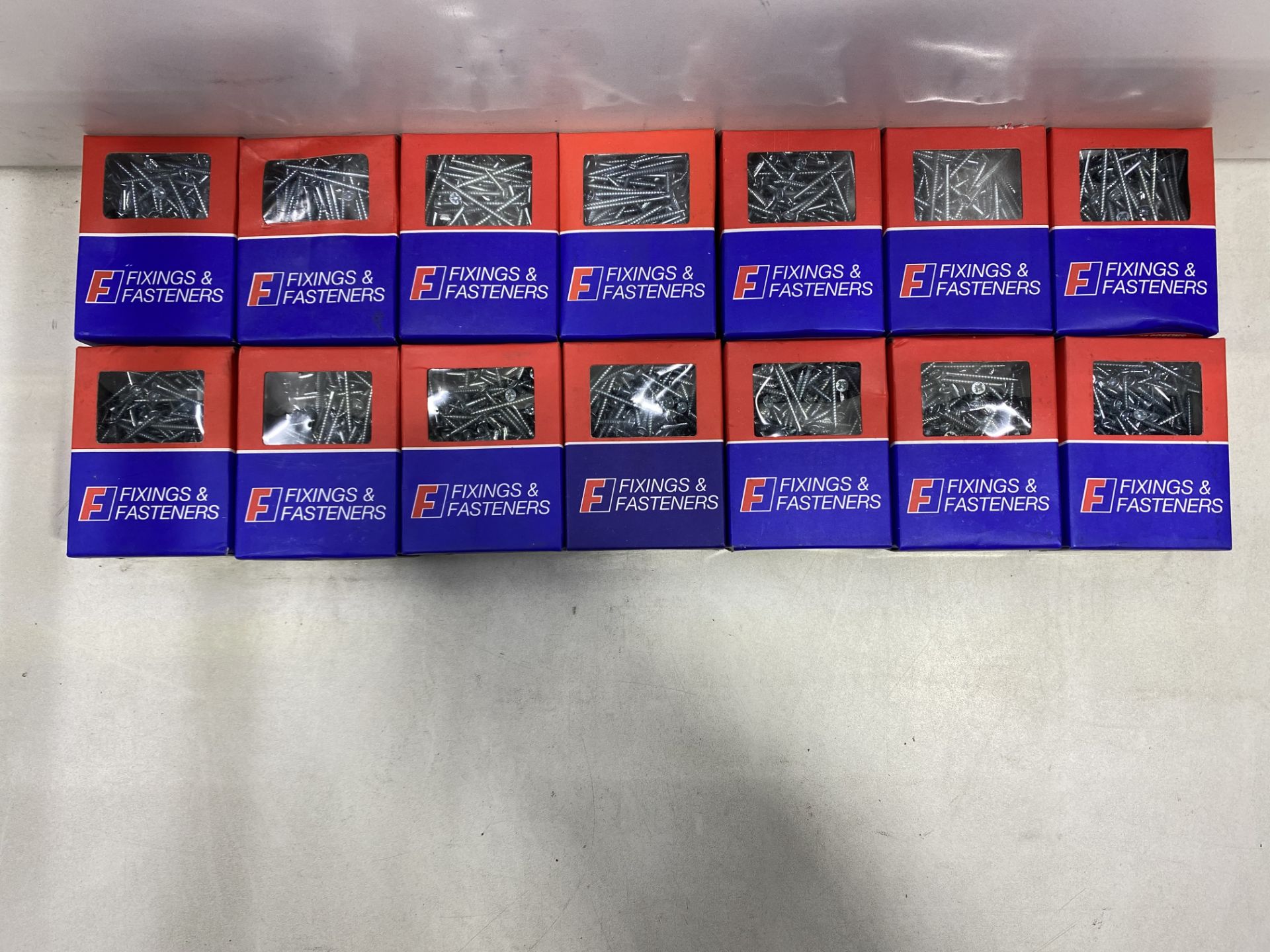 14 x Boxes Of Fixings & Fasteners General Purpose Screws