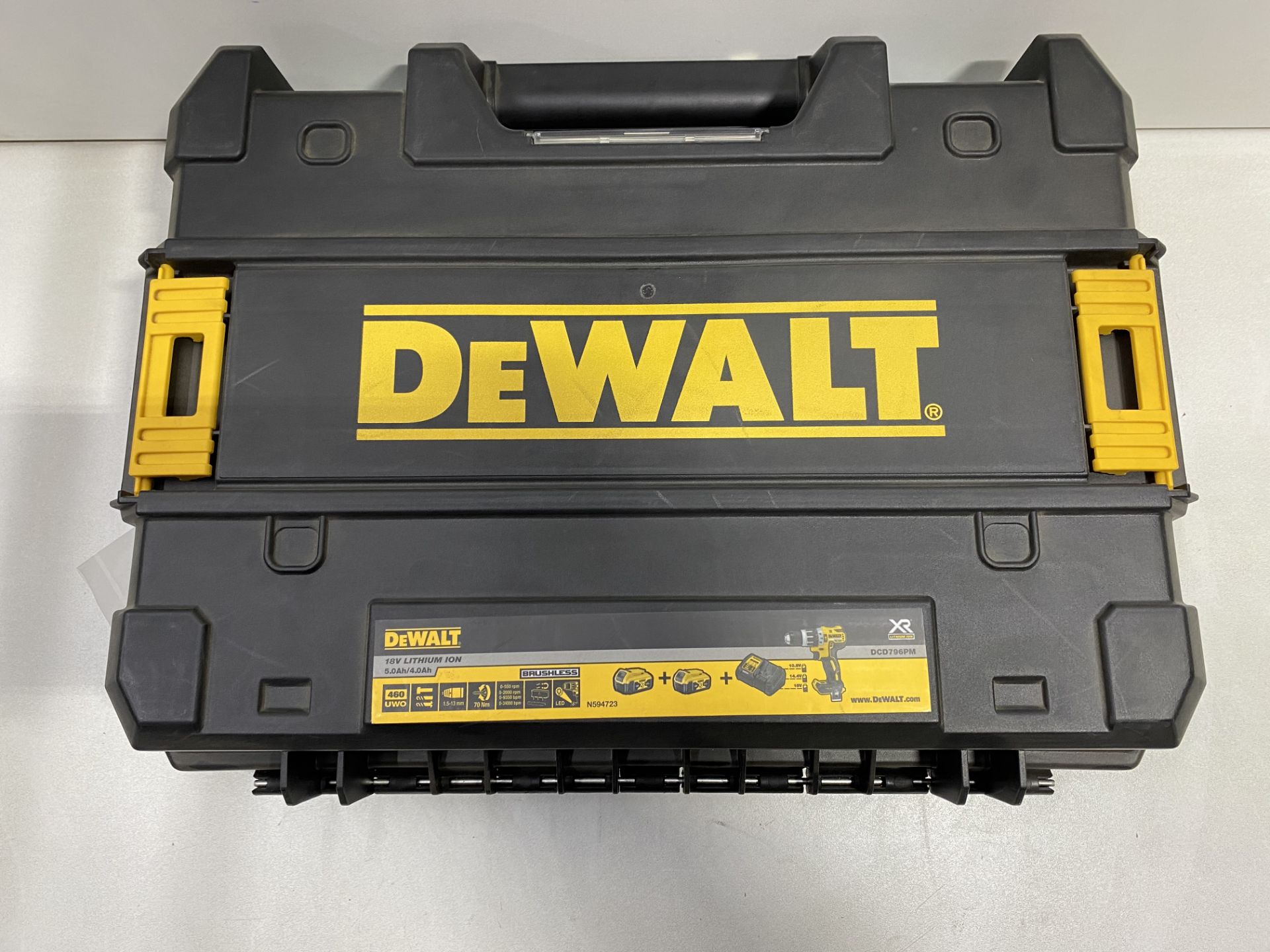 DeWalt XR Brushless Hammer Drill w/ Batteries | DCD796PM - Image 3 of 3