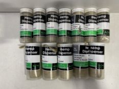 12 x Various Hemp Dispensers