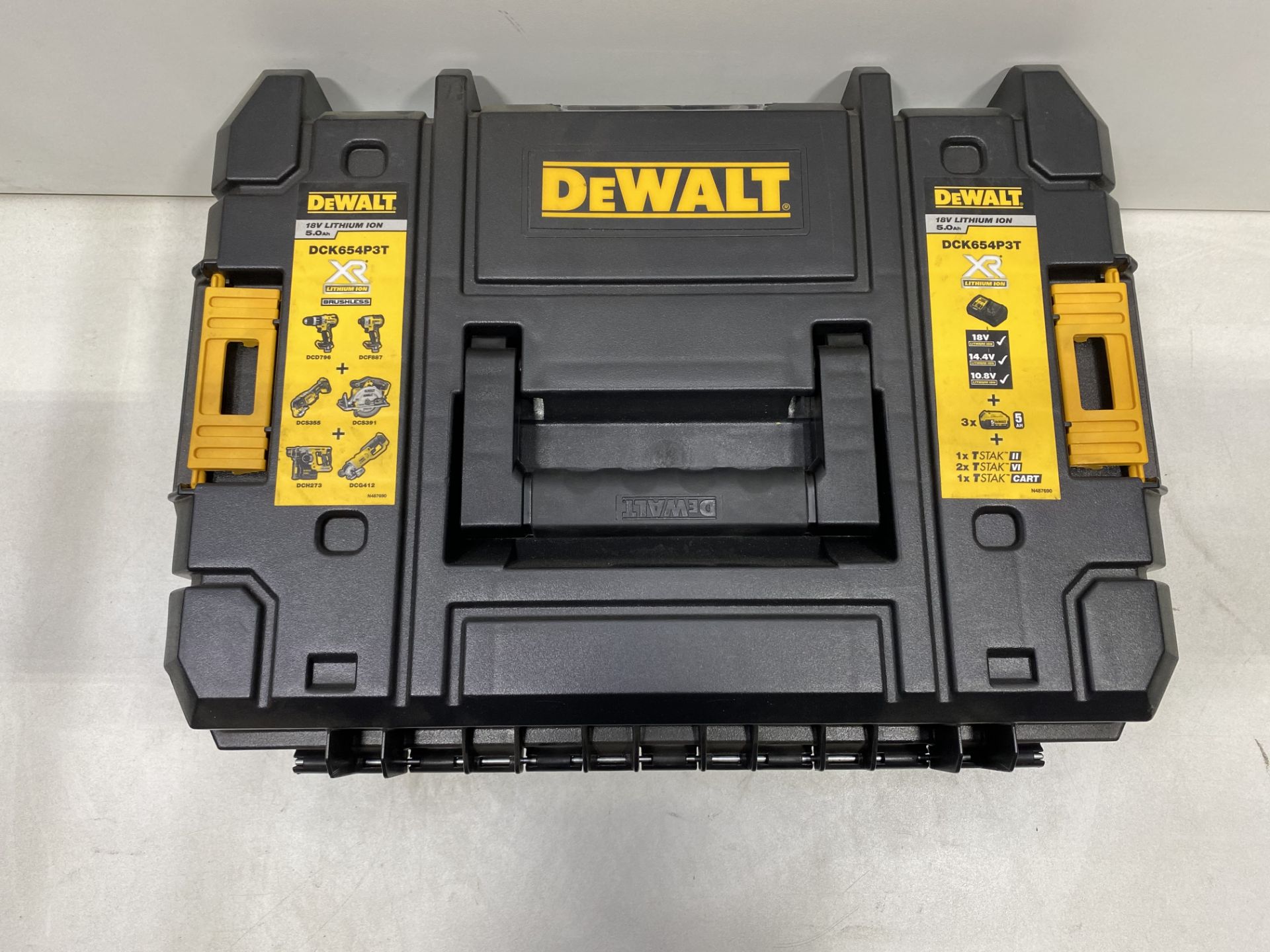 DeWalt T-Stack Case | DCK654P3T | CASE ONLY - Image 2 of 4