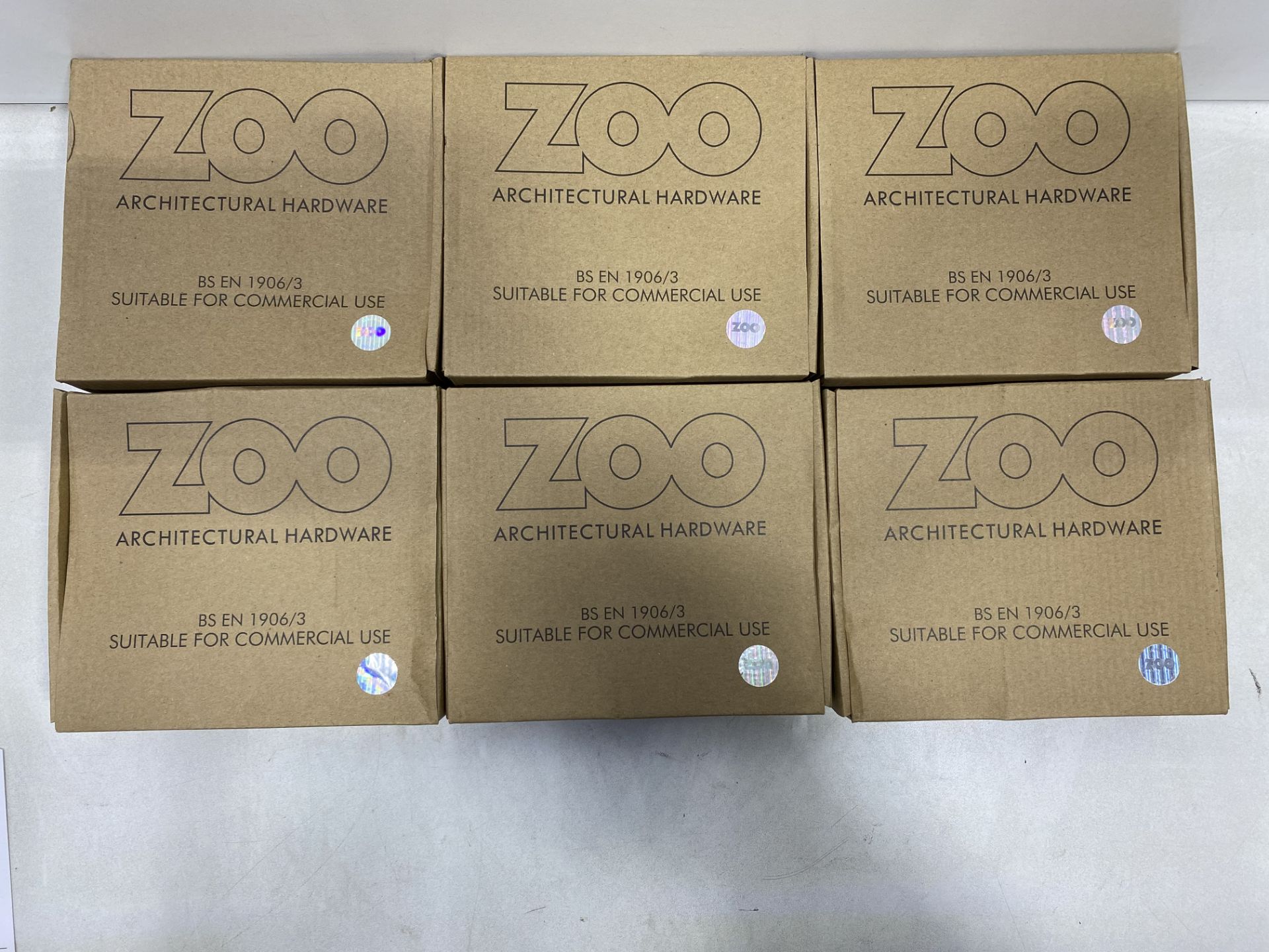 6 x Zoo Hardware Return To Door Handles | ZAA080SA | Total RRP £83.76 - Image 4 of 5